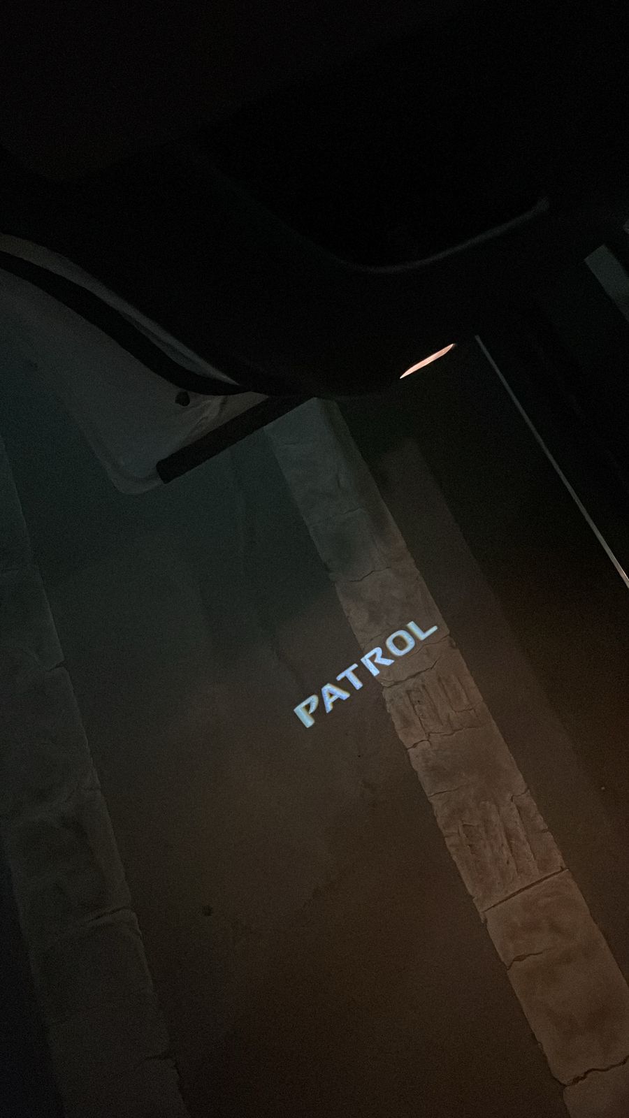 Y62 Door Courtesy Light Set with PATROL Logo (Nissan Patrol Y62)
