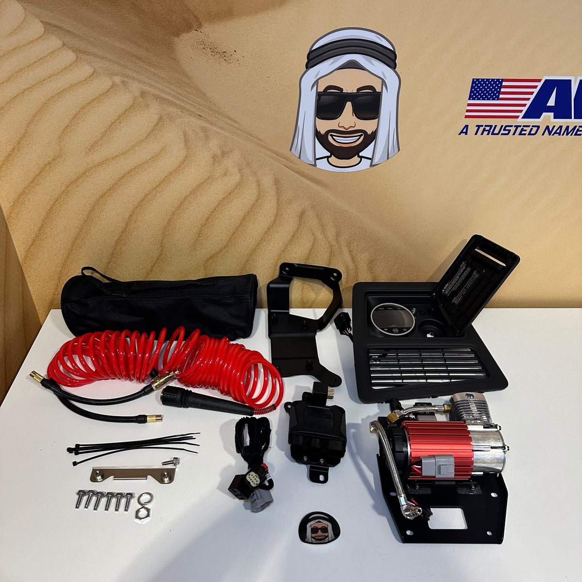 Integrated Digital Tyre Inflator - Nissan Patrol Y63