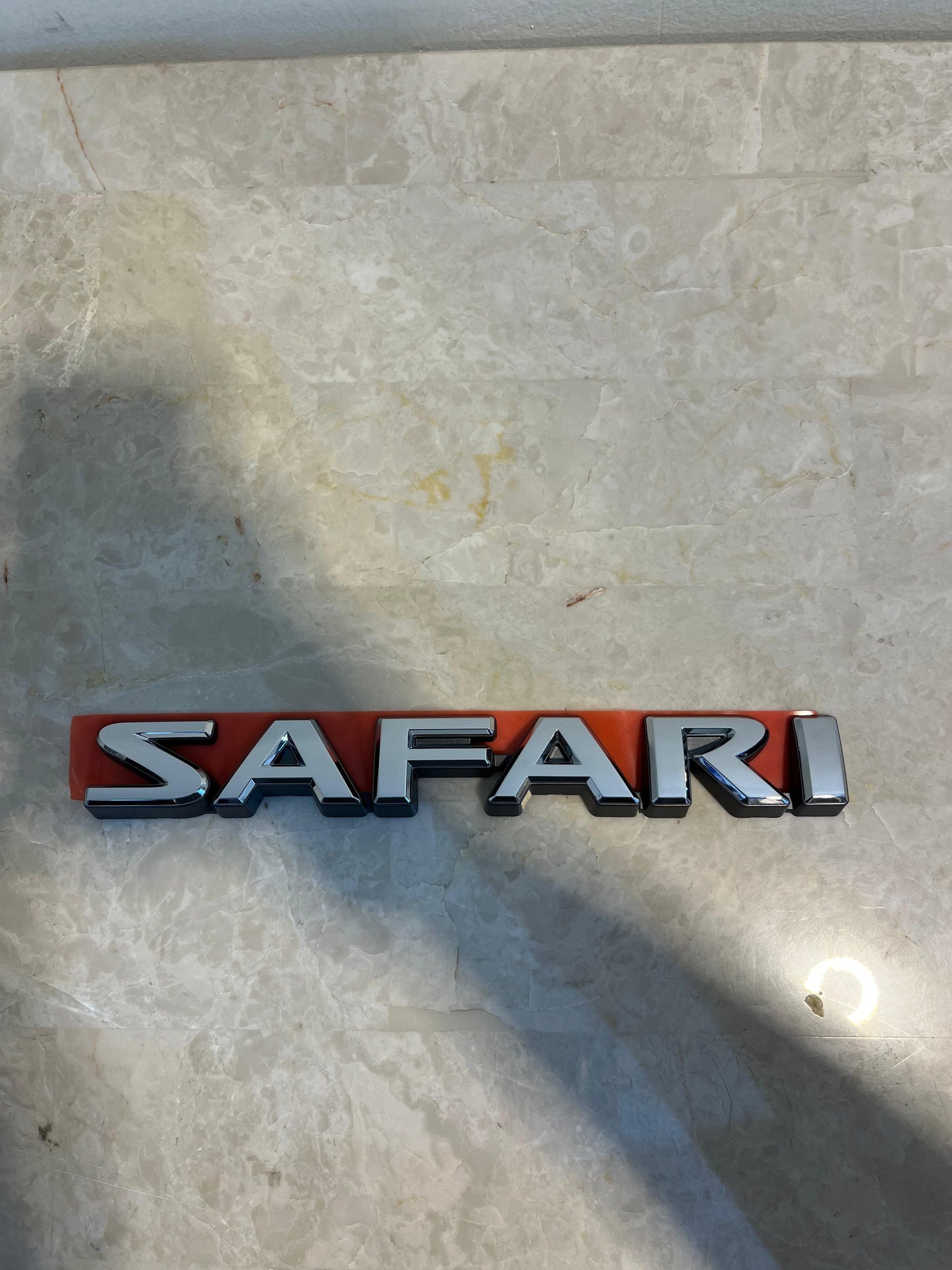 SAFARI Rear Emblem Badge Nissan Patrol Y61 VTC GU