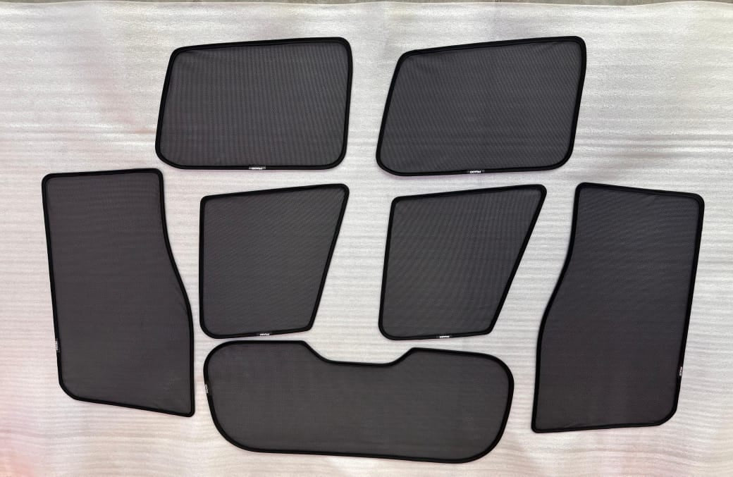 Magnetic Laser Sun Shades Kit - Toyota Prado LC250 (7 pieces)
