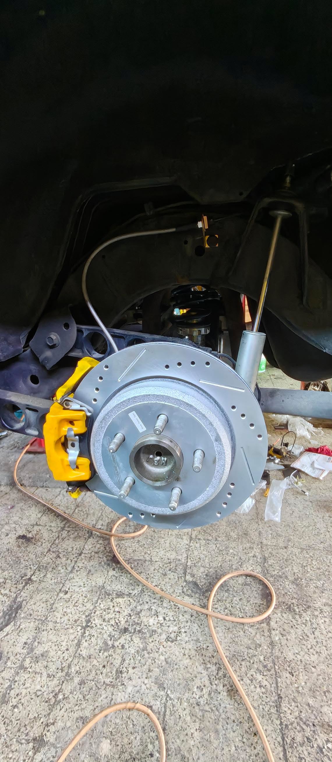 Crown Victoria (2003-2011) 295mm Rear Drilled and Slotted Brake Disc Rotors by PowerStop Evolution AR8165XPR