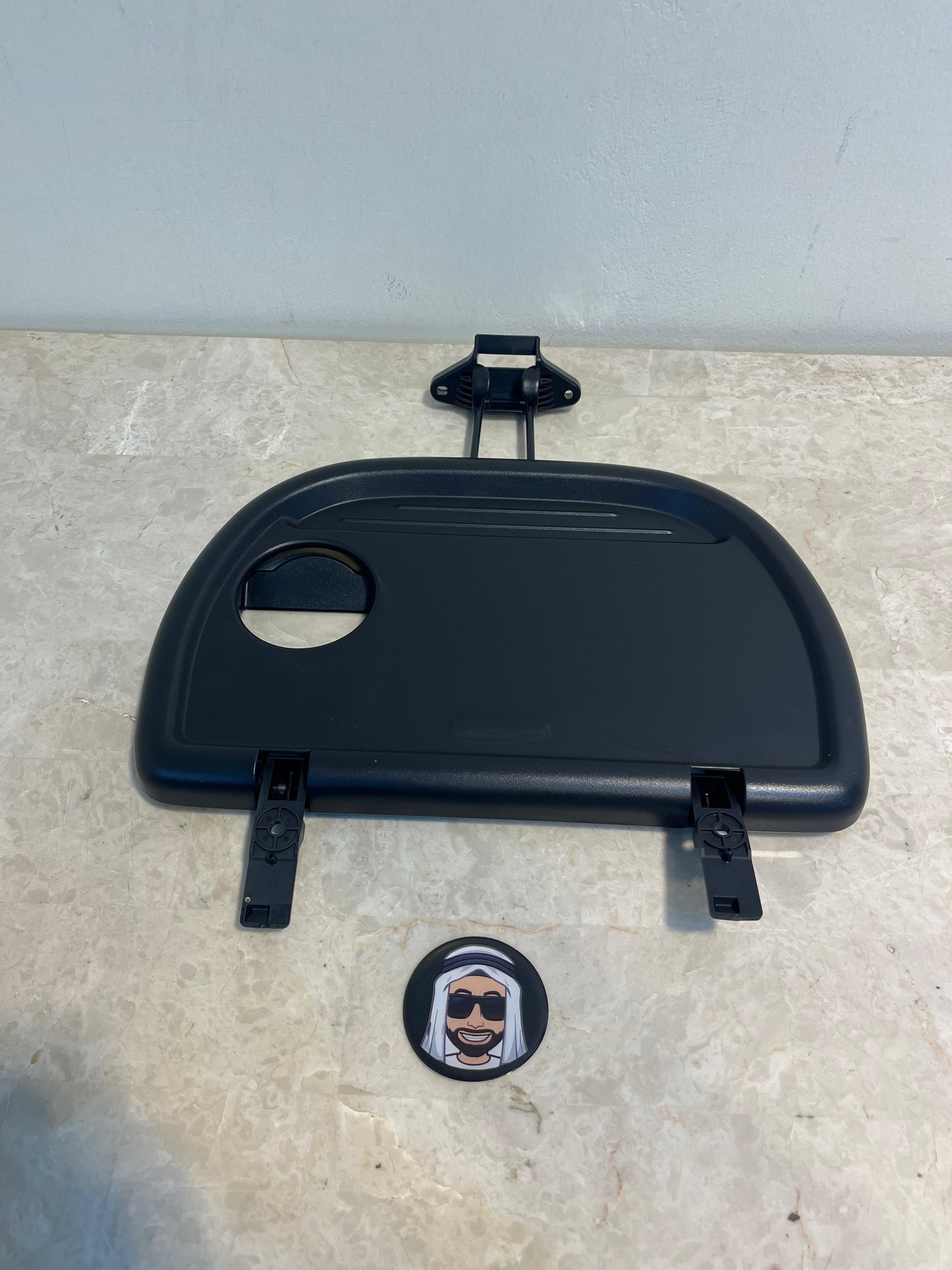 Rear Seat Right Black Picnic Tray Table - Nissan Patrol Y61 GU VTC