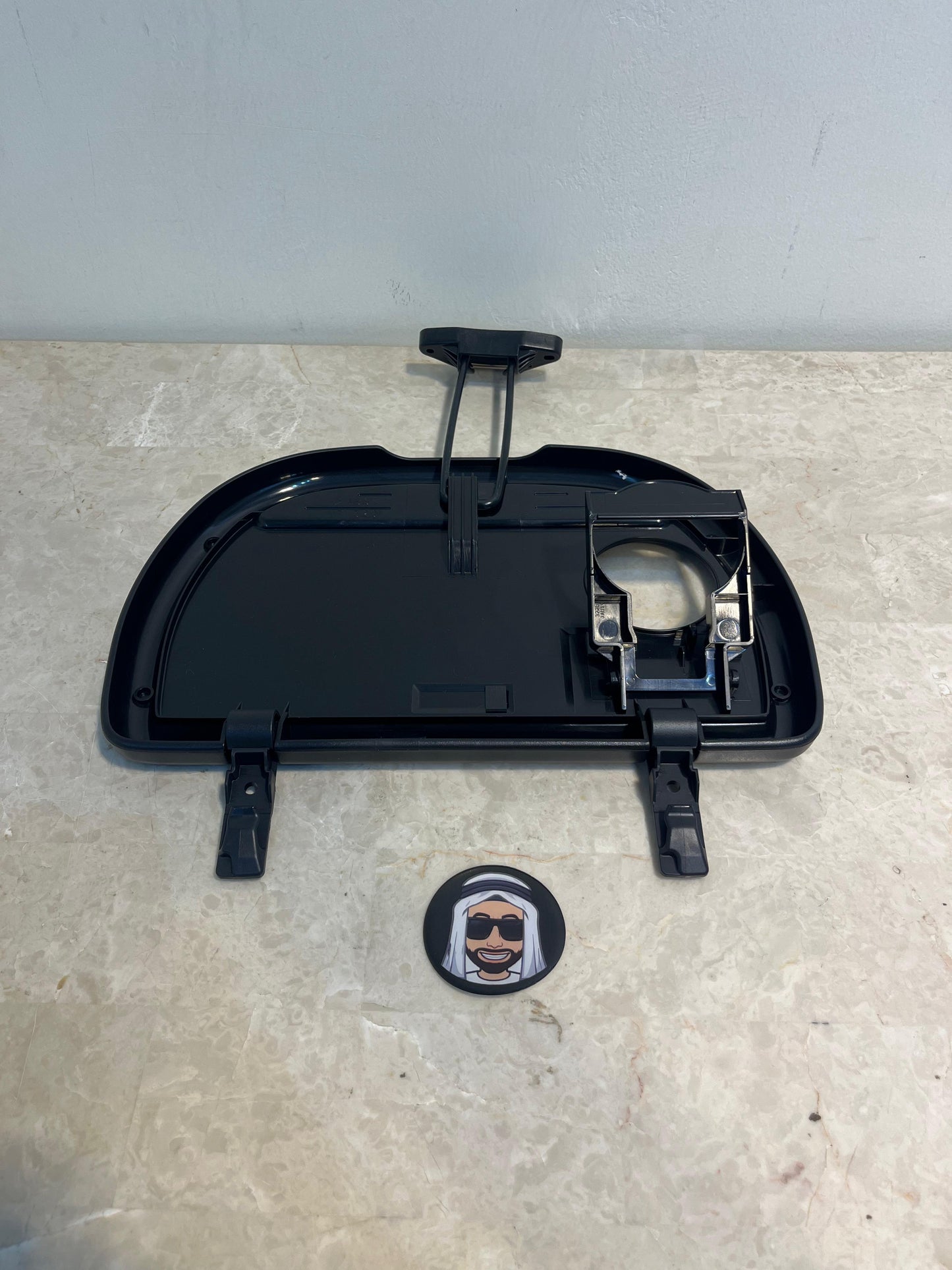 Rear Seat Left Black Picnic Tray Table - Nissan Patrol Y61 GU VTC