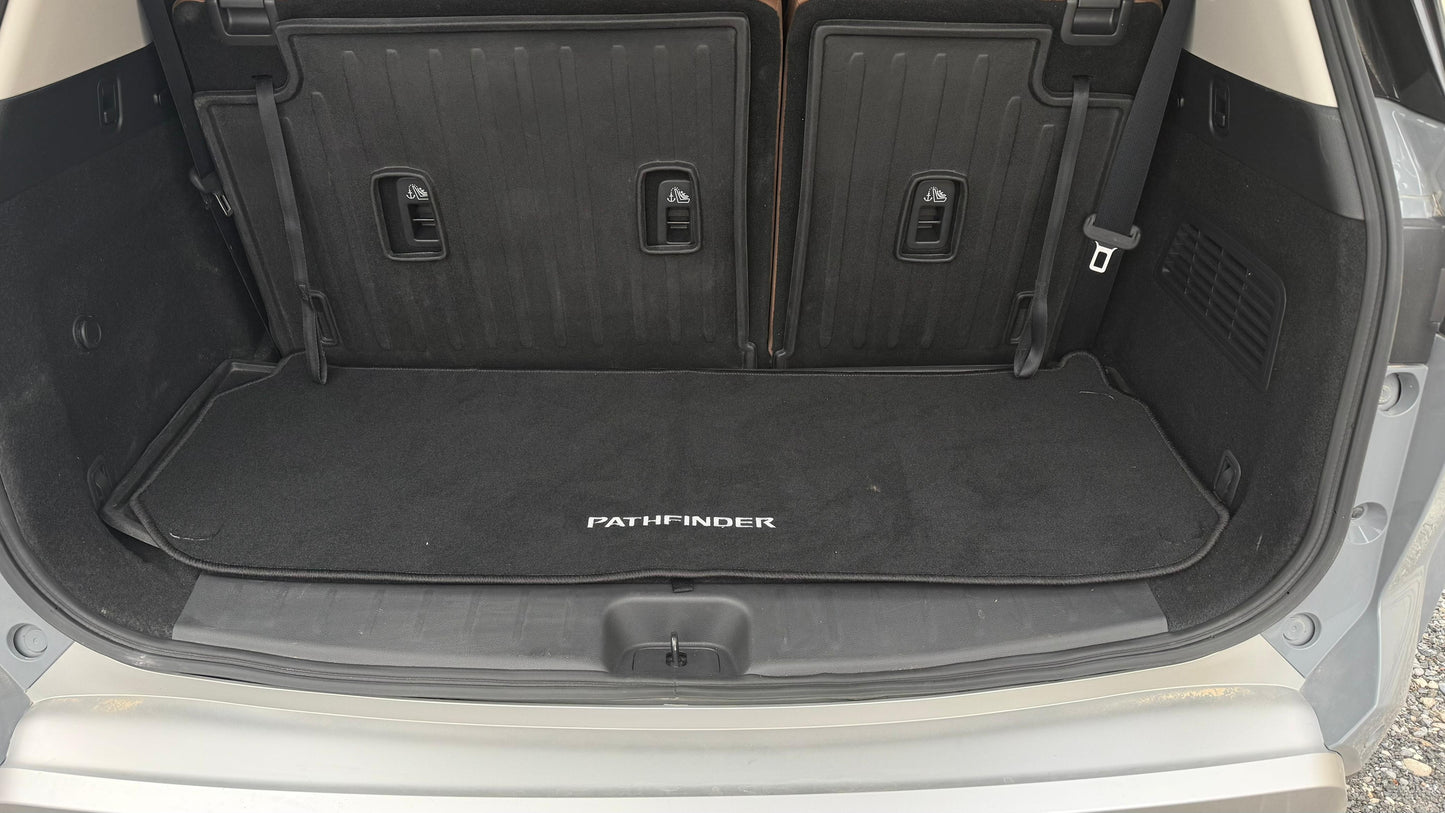Nissan Pathfinder 2022-2025 OEM Trunk Floor Mats with Logo