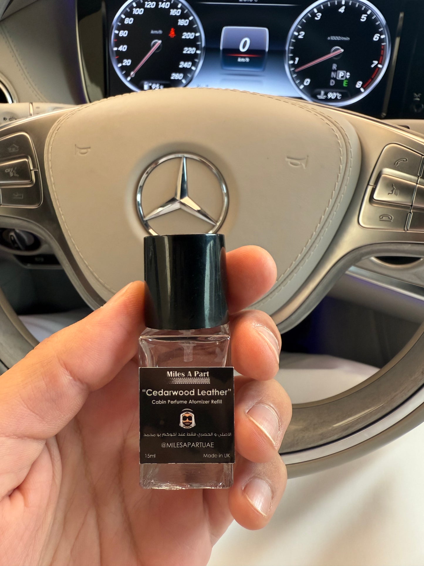 Cedarwood Leather Cabin Perfume Atomizer Refill