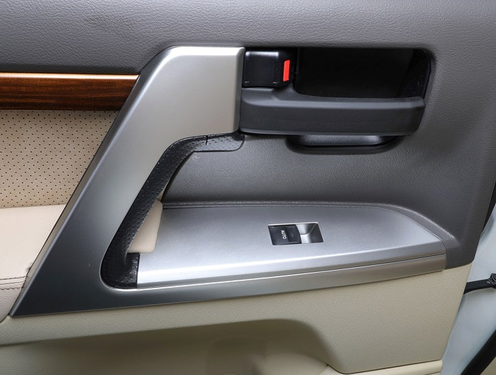 Silver Interior Dash Trim Kit for Toyota Land Cruiser LC200