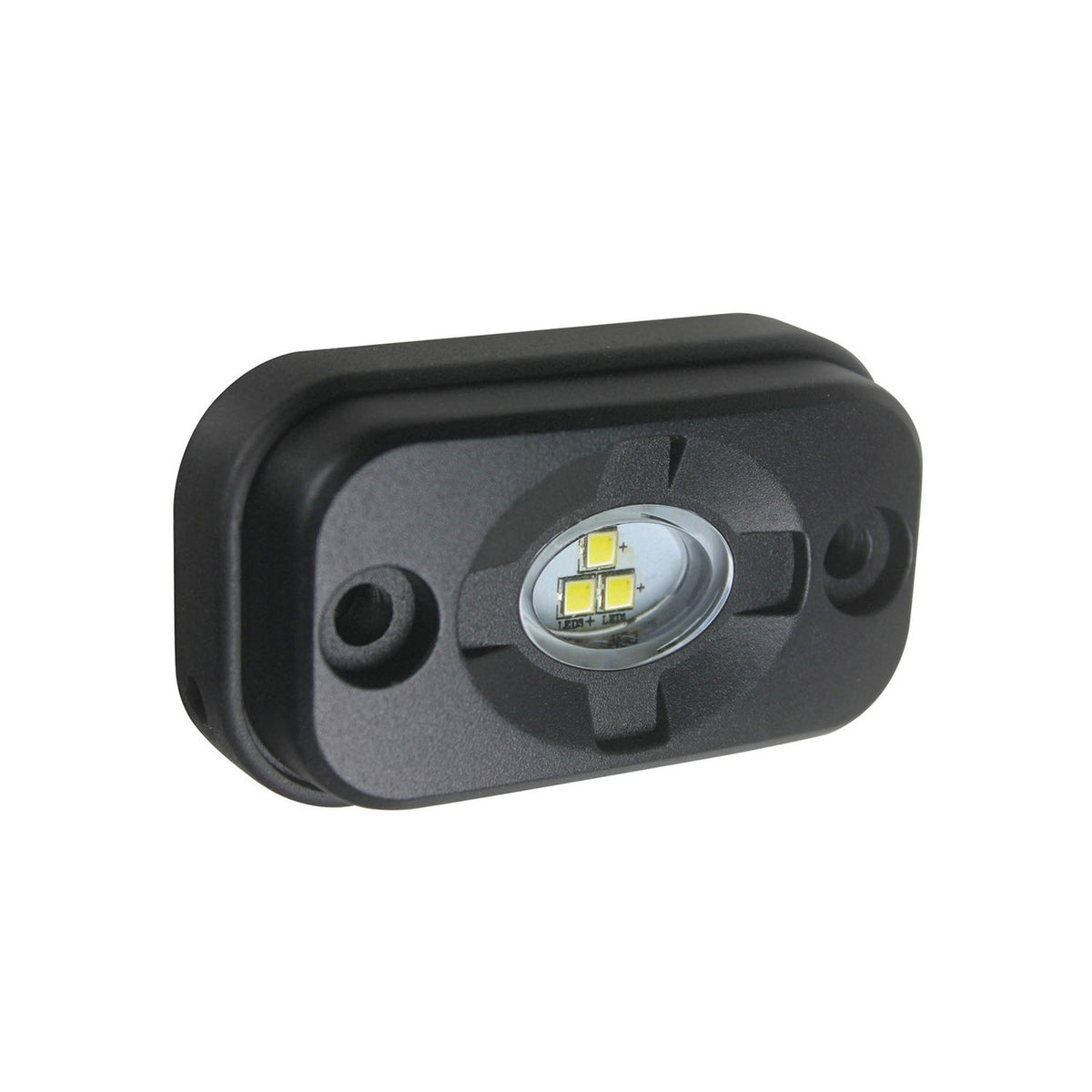 Ironman 4x4 9W Flood Beam LED Rock Light (Clear Lens)