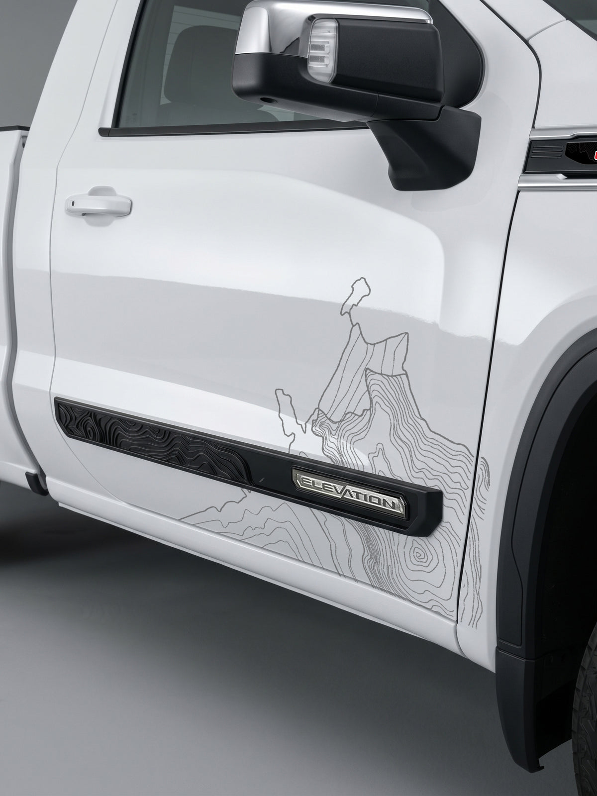 Jims Edition Door Side Molding - GMC Sierra Single Cab