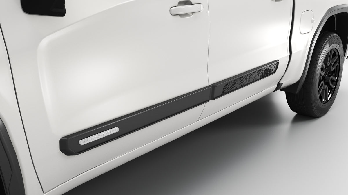 Jims Edition Door Side Molding - GMC Sierra Dual Cab