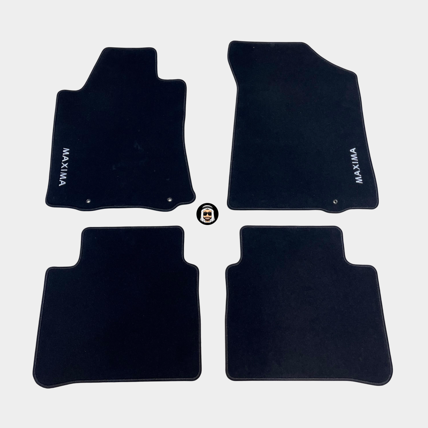 Nissan Maxima 2016-2023 OEM Floor Mats with Logo (4 pieces)