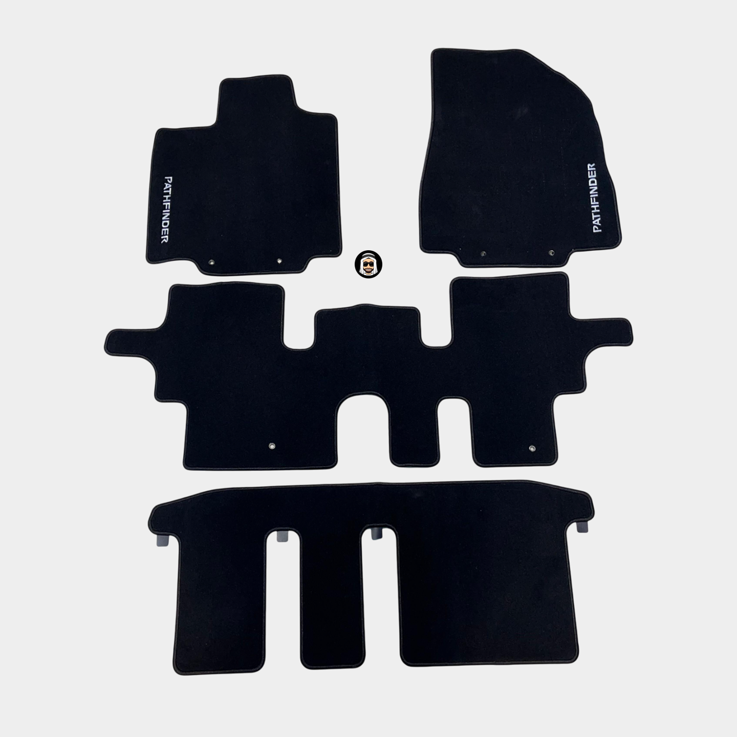 Nissan Pathfinder 2013-2021 OEM Floor Mats with Logo