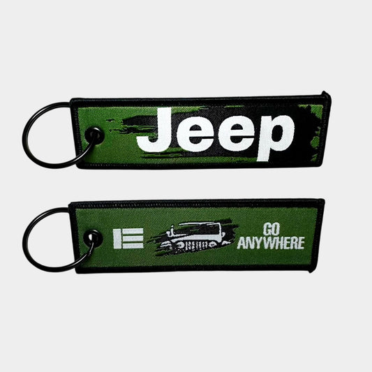 Jeep Army Green Key Chain