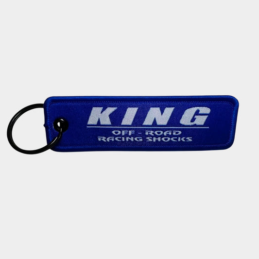 King Blue Key Chain