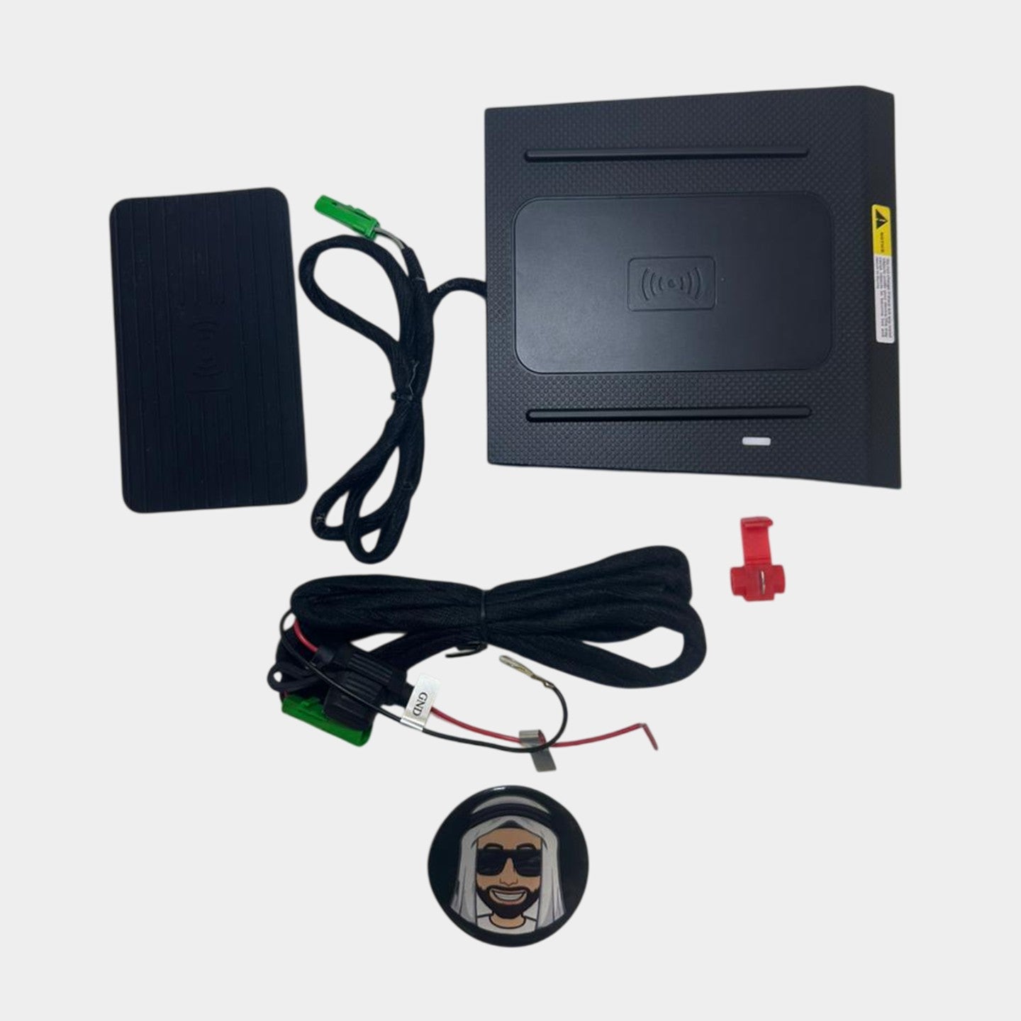 Integrated Wireless Mobile Charger - Toyota Prado (2018-2023)