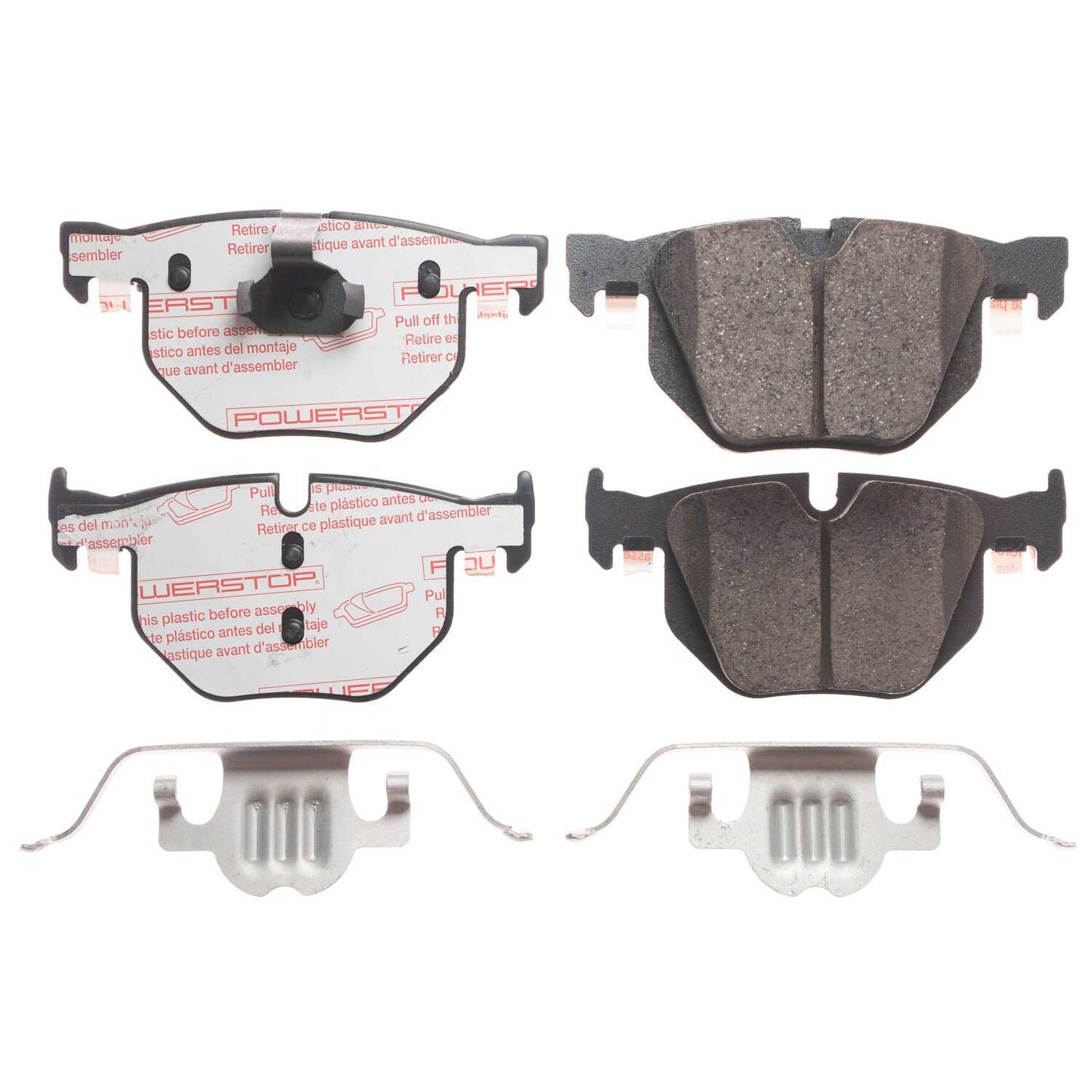 Rear Carbon-Fiber Ceramic Brake Pads by PowerStop NextGen NXE-1042