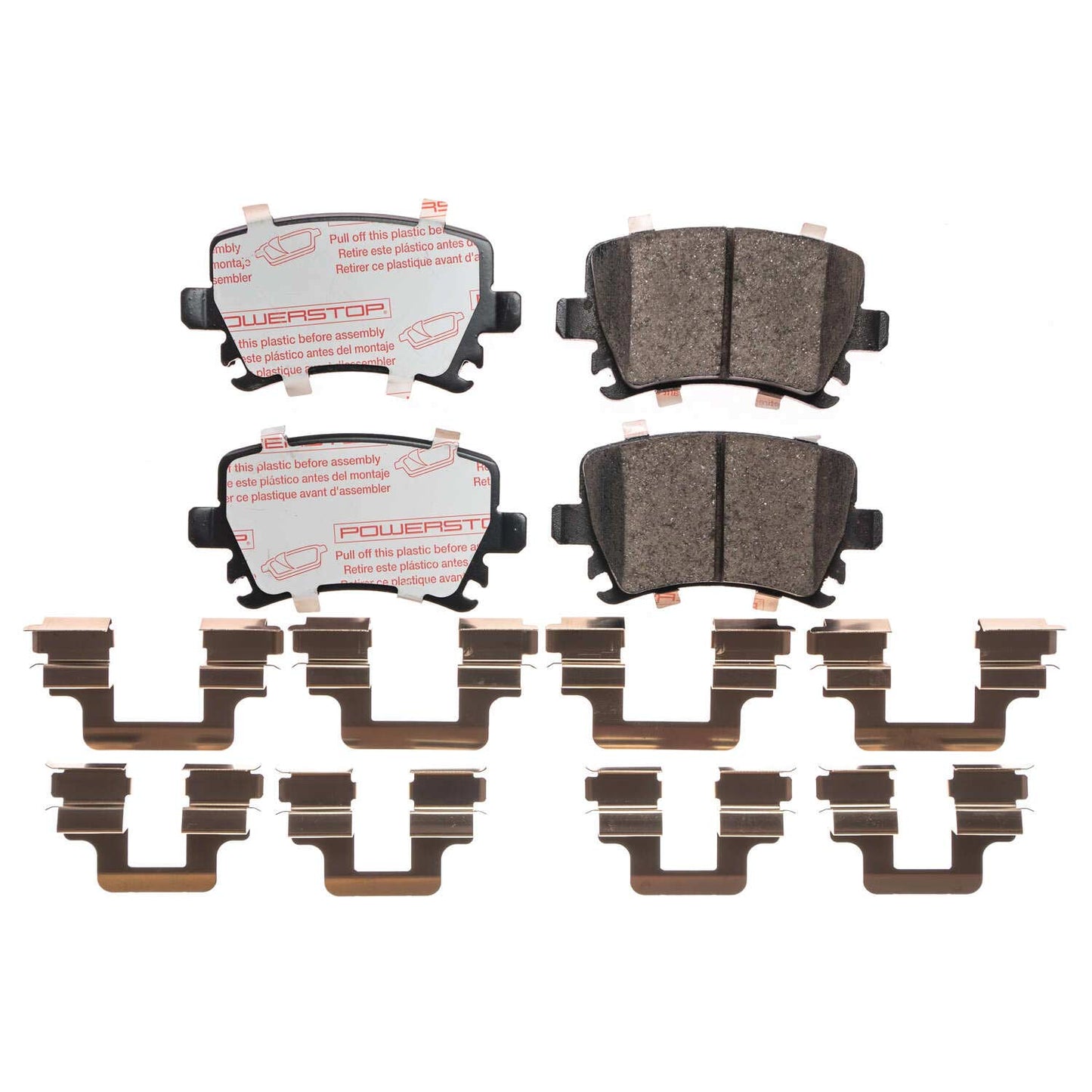 Rear Carbon-Fiber Ceramic Brake Pads by PowerStop NextGen NXE-1108
