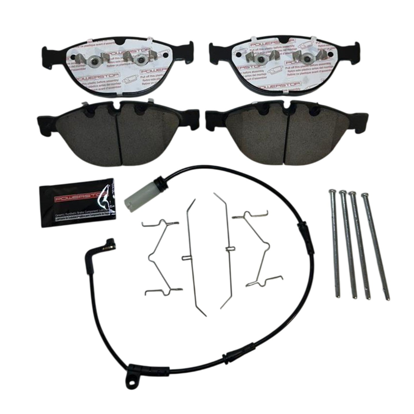 Front Carbon Fiber Ceramic Brake Pads by PowerStop NextGen NXE-1151