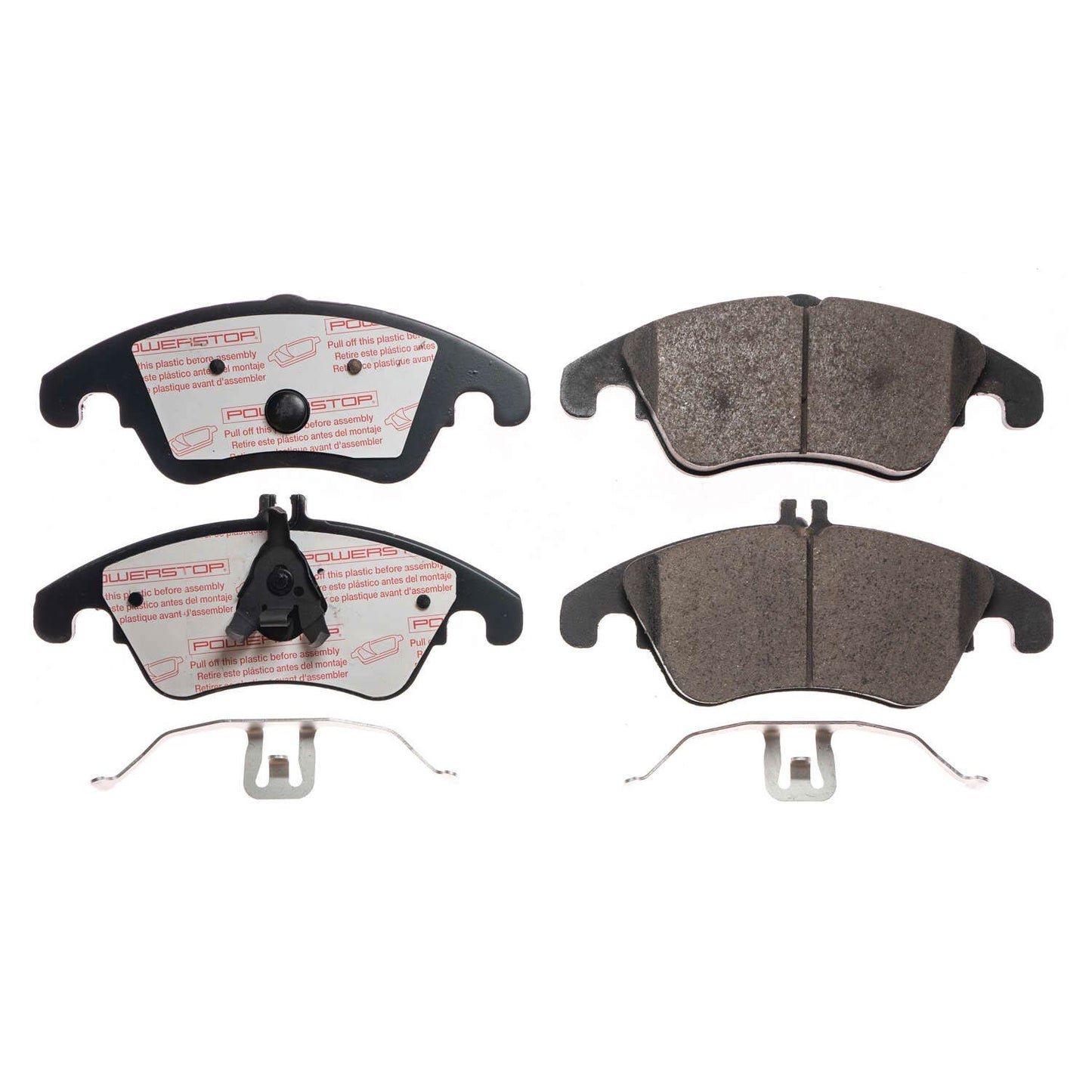 Front Carbon Fiber Ceramic Brake Pads by PowerStop NextGen NXE-1342