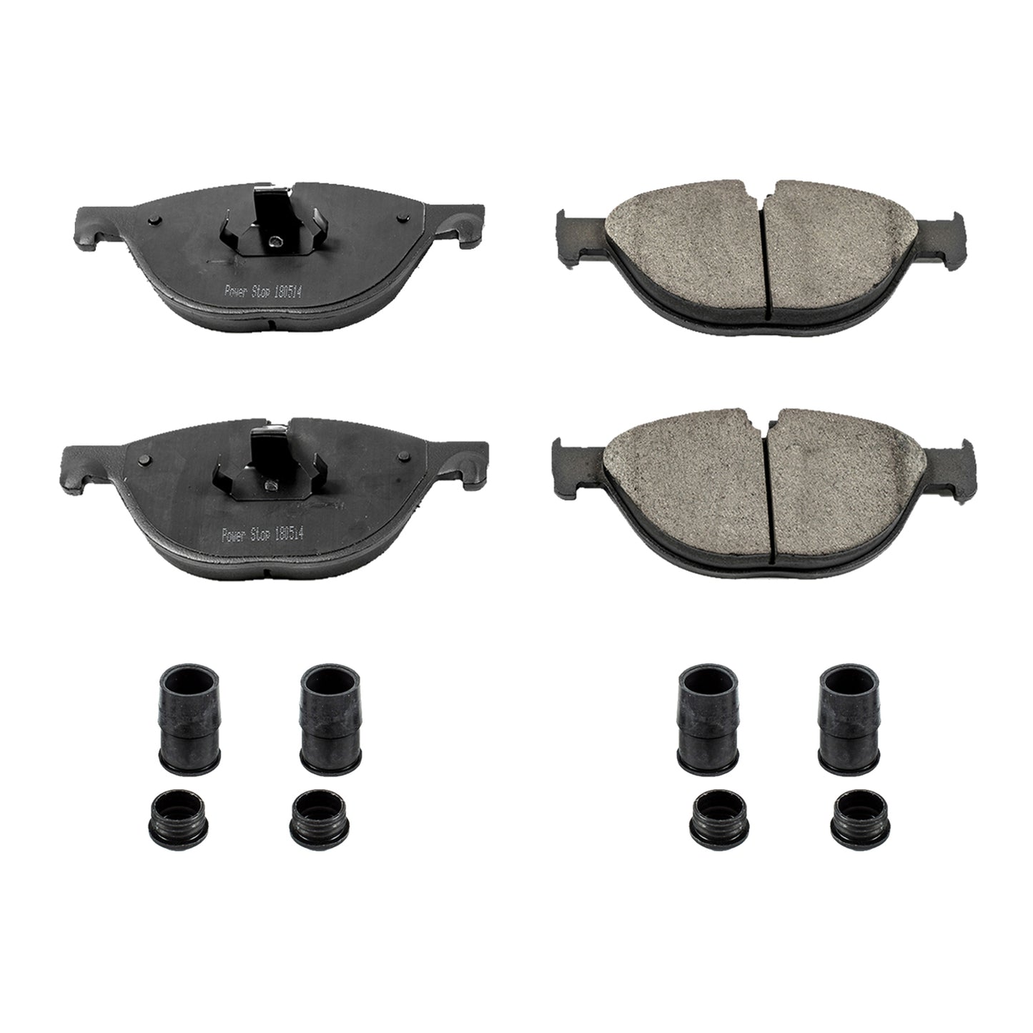 Front Carbon Fiber Ceramic Brake Pads by PowerStop NextGen NXE-1409