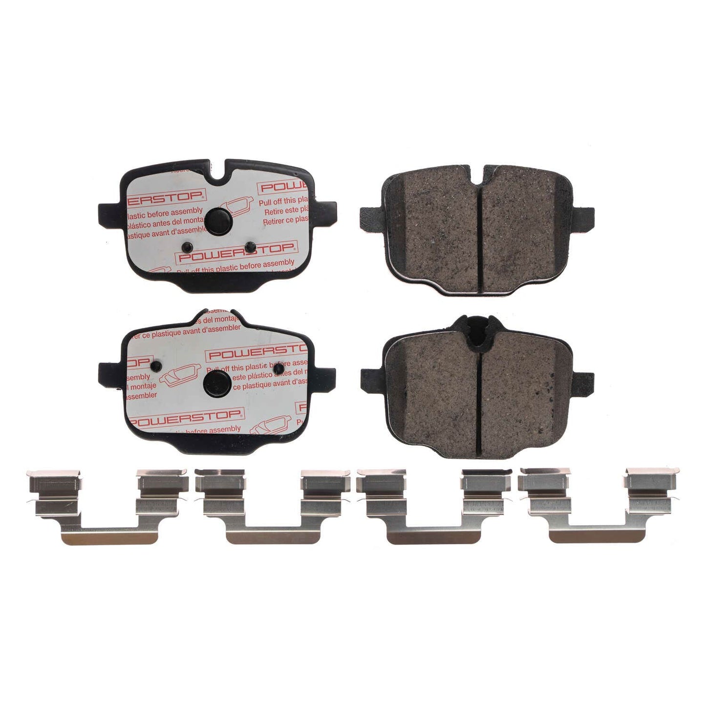 BMW 5 and 6 Series - Rear Carbon Fiber Ceramic Brake Pads by PowerStop NextGen (640i 650i M6 550i M5 F10) (NXE-1469)