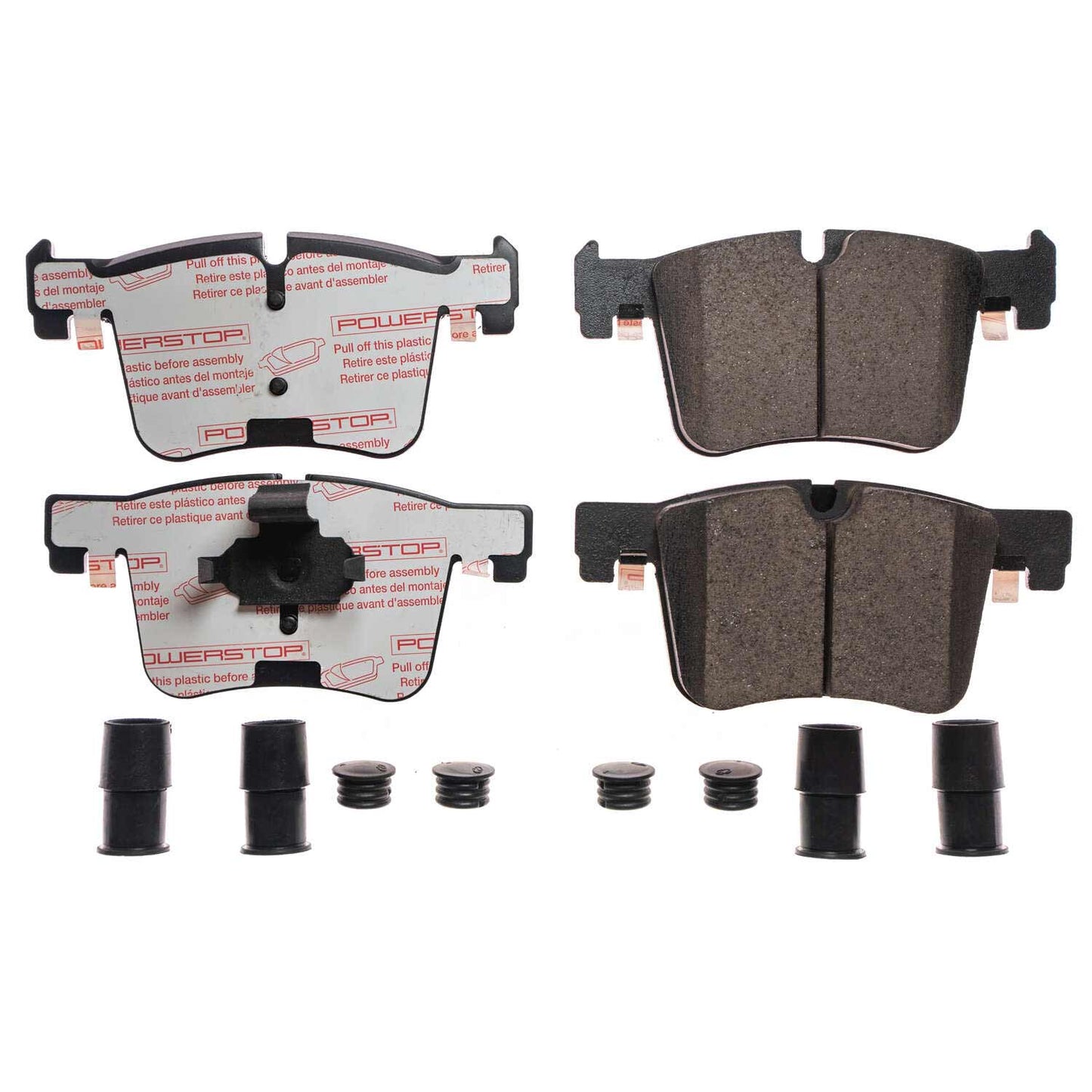 Front Carbon-Fiber Ceramic Brake Pads by PowerStop NextGen NXE-1561