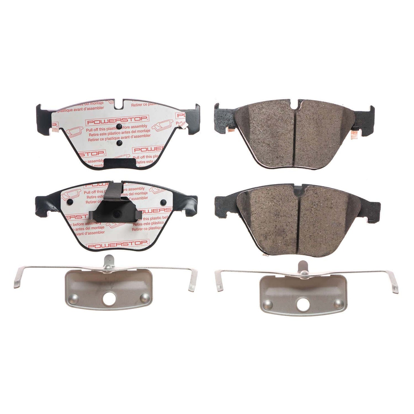 Front Carbon Fiber Ceramic Brake Pads by PowerStop NextGen NXE-1597