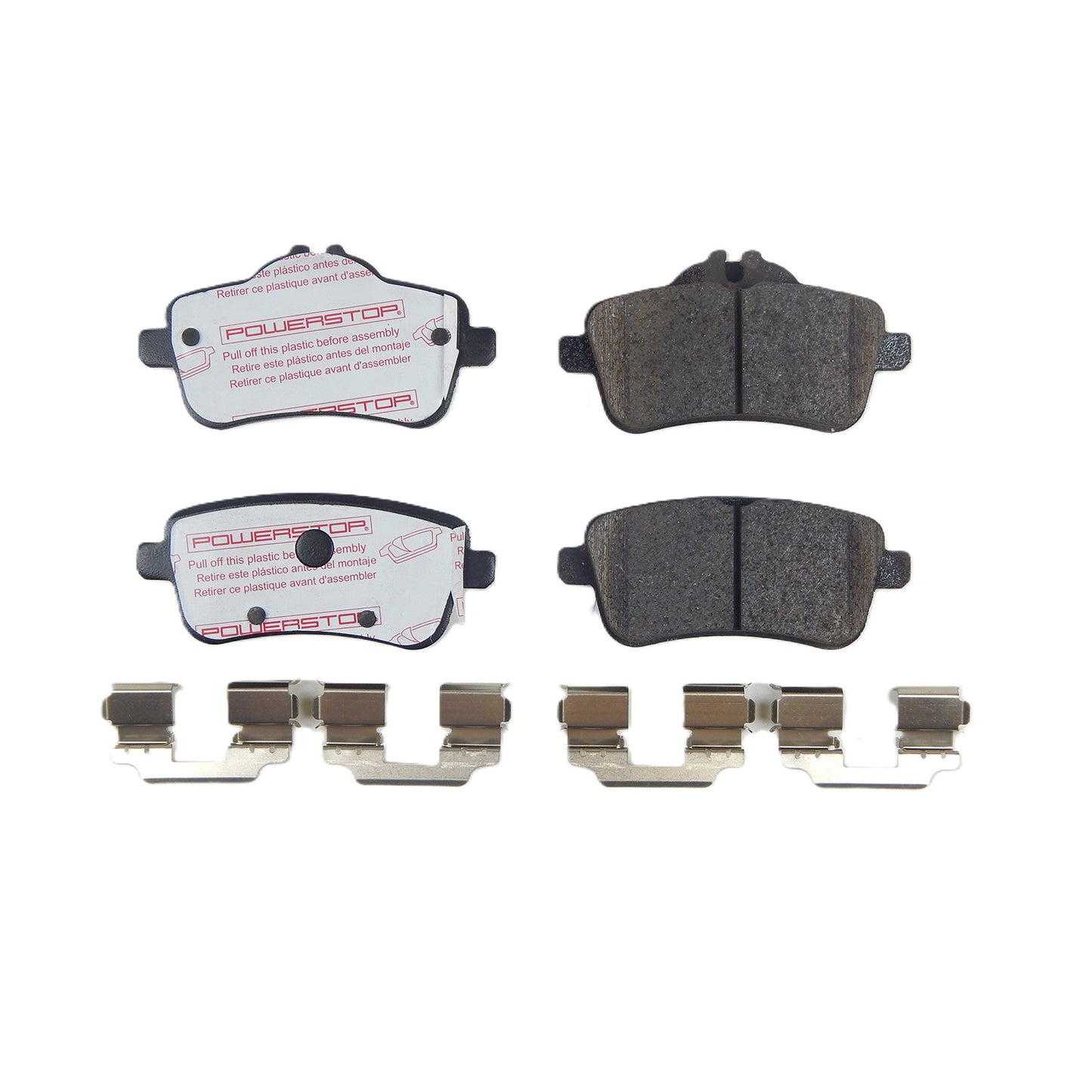 Rear Carbon Fiber Ceramic Brake Pads by PowerStop NextGen NXE-1630