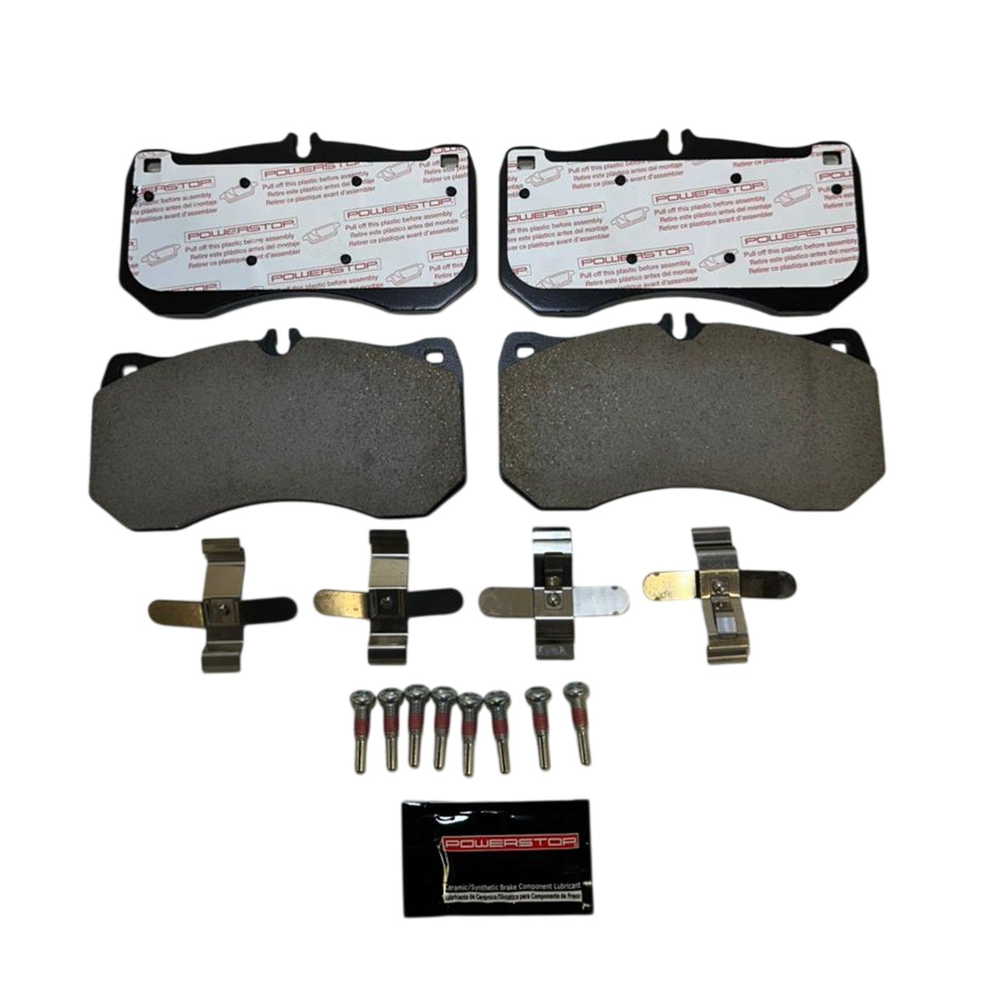 Front Carbon Fiber Ceramic Brake Pads by PowerStop NextGen NXE-1781