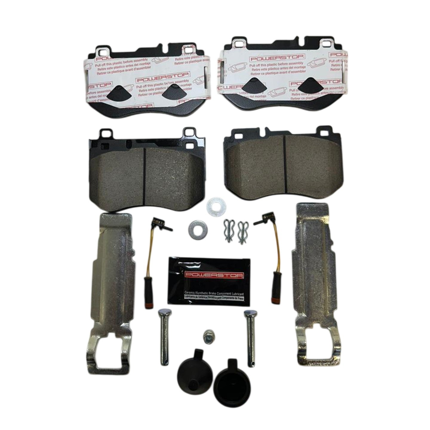 Front Carbon Fiber Ceramic Brake Pads by PowerStop NextGen NXE-1862