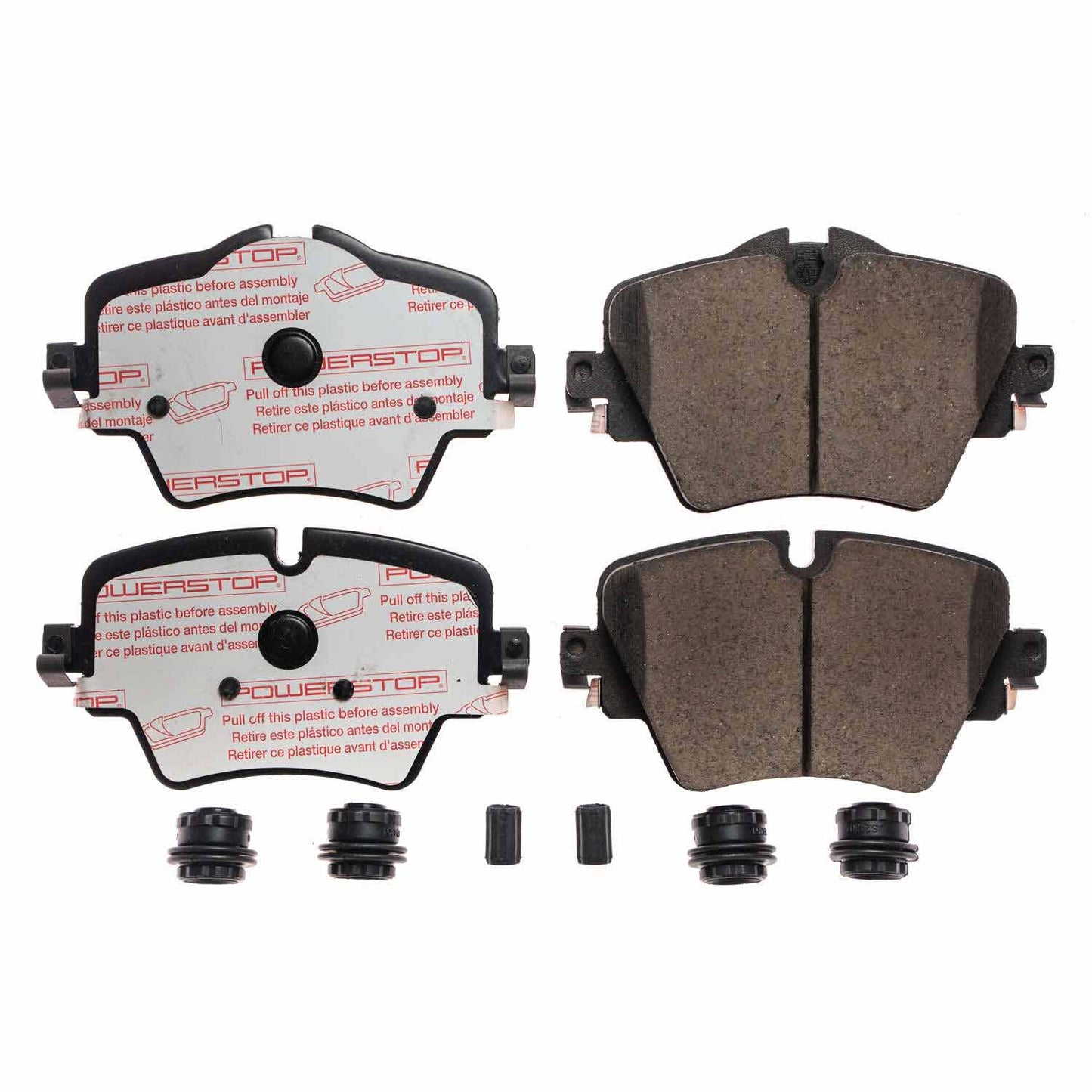 Front Carbon Fiber Ceramic Brake Pads by PowerStop NextGen NXE-1892