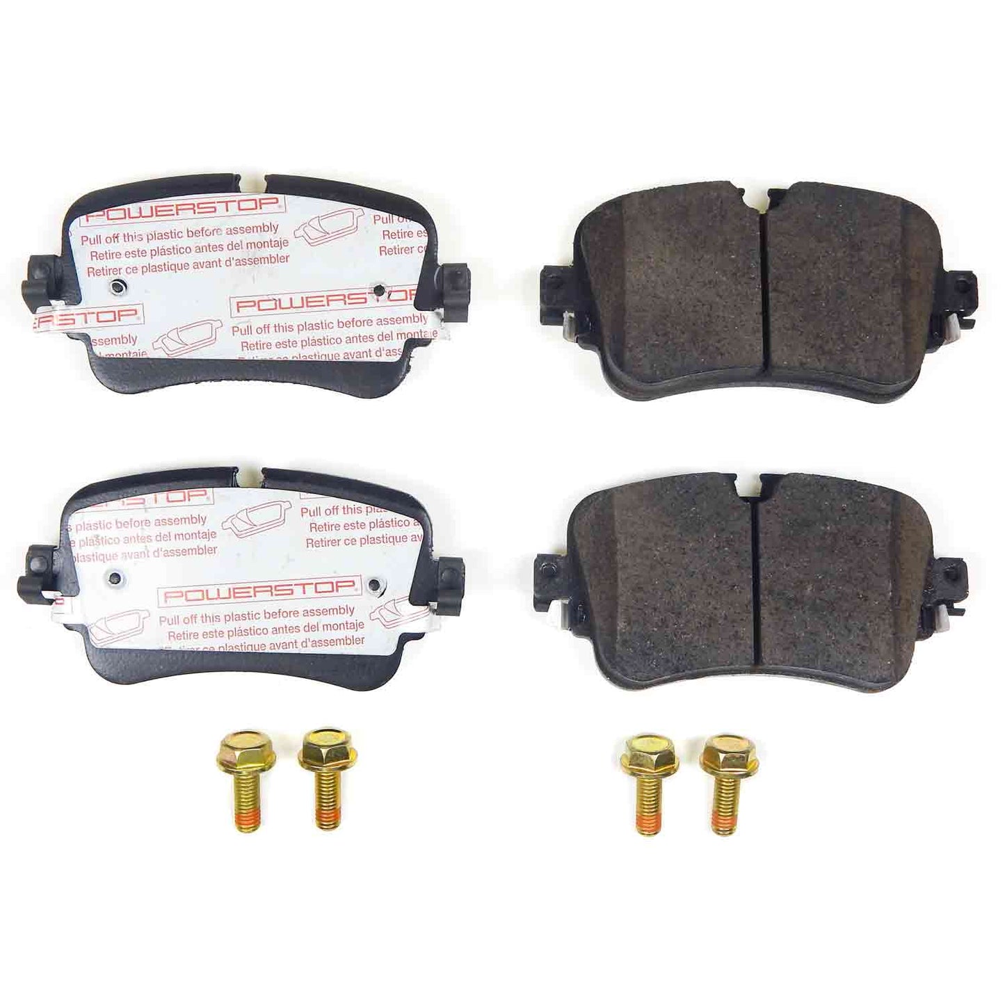 Rear Carbon Fiber Ceramic Brake Pads by PowerStop NextGen NXE-1895