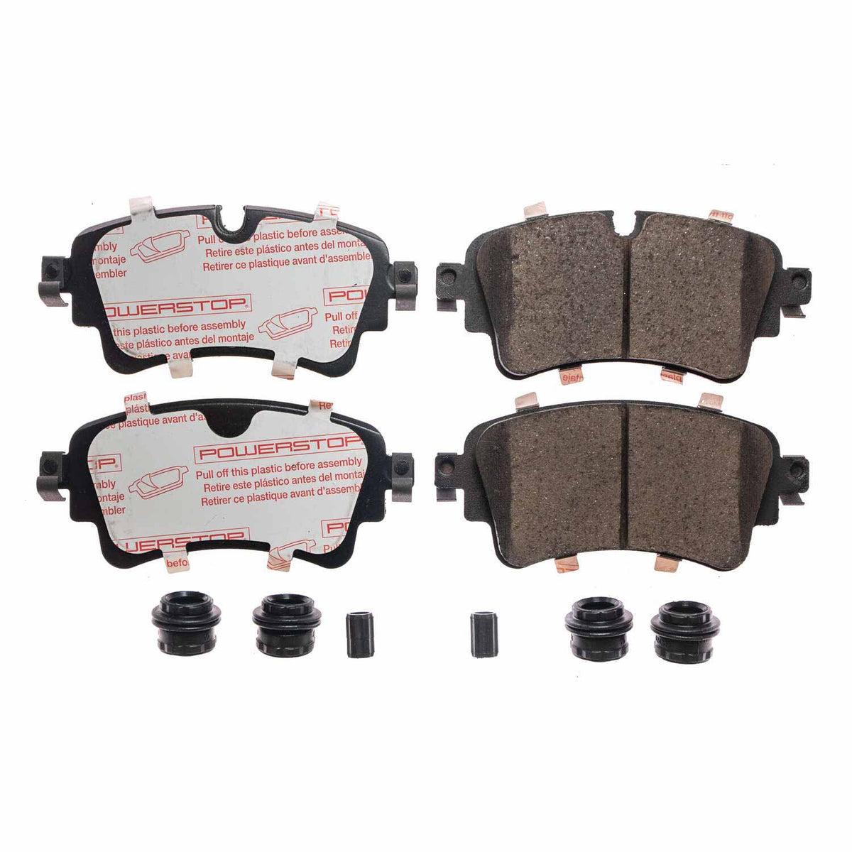 Rear Carbon Fiber Ceramic Brake Pads PowerStop NextGen NXE-1898