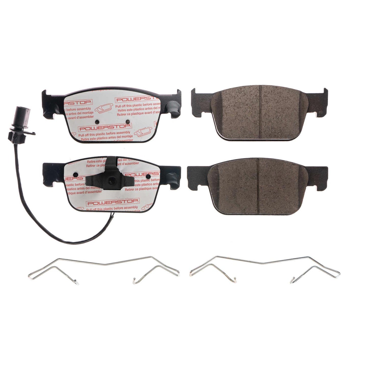 Front Carbon-Fiber Ceramic Brake Pads by PowerStop NextGen NXE-1953