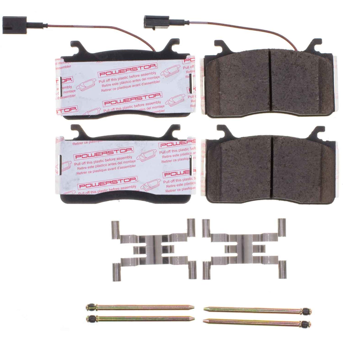 Front Carbon-Fiber Ceramic Brake Pads Alfa Romeo by PowerStop NextGen NXE-2052