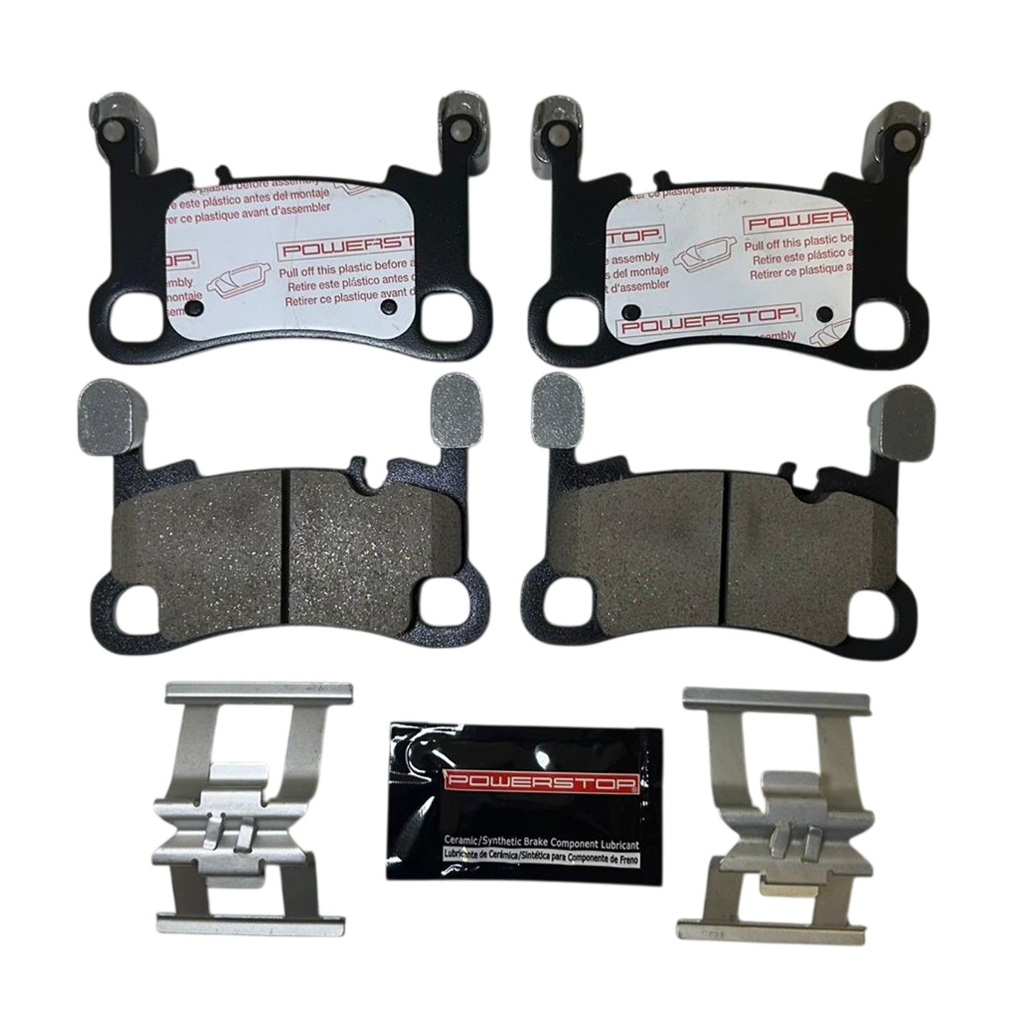 Rear Carbon Fiber Ceramic Brake Pads by PowerStop NextGen NXE-2166