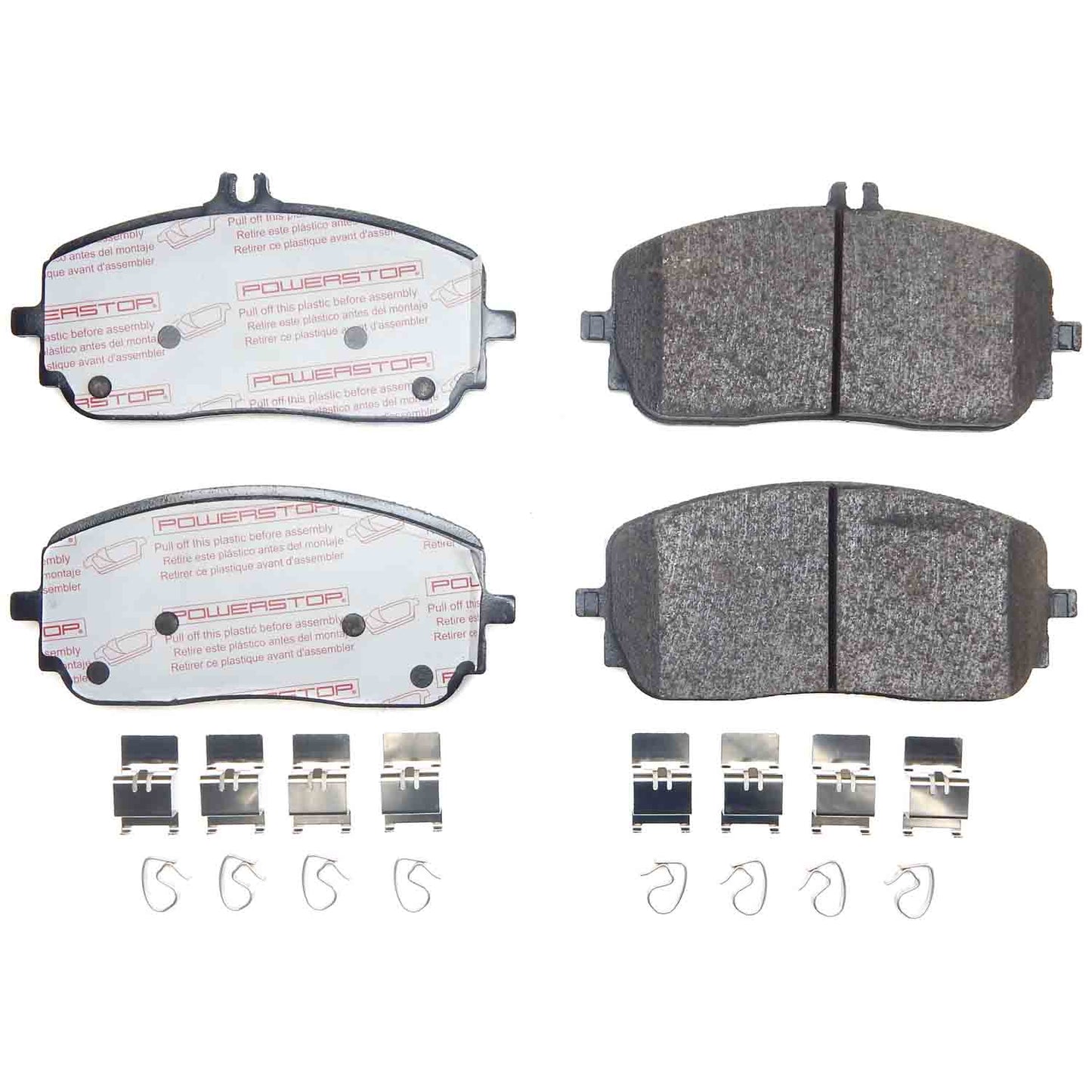 Front Carbon Fiber Ceramic Brake Pads by PowerStop NextGen NXE-2209