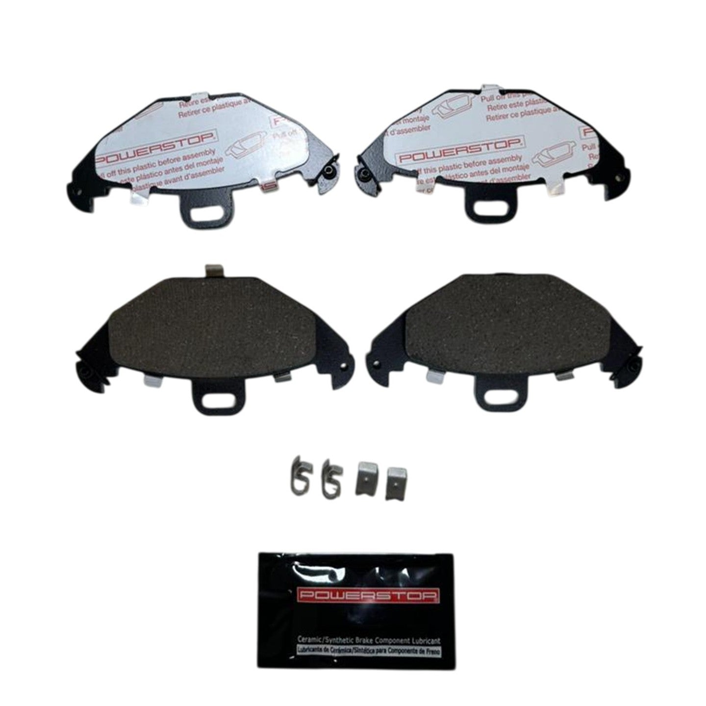 Rear Carbon Fiber Ceramic Brake Pads by PowerStop NextGen NXE-2349