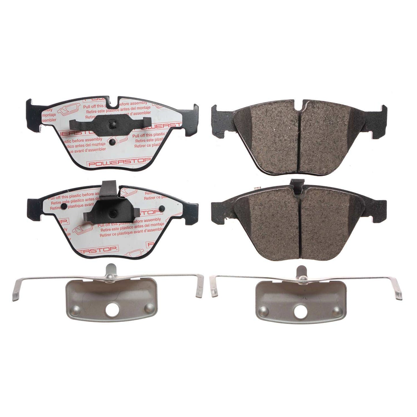 Front Carbon-Fiber Ceramic Brake Pads by PowerStop NextGen NXE-918