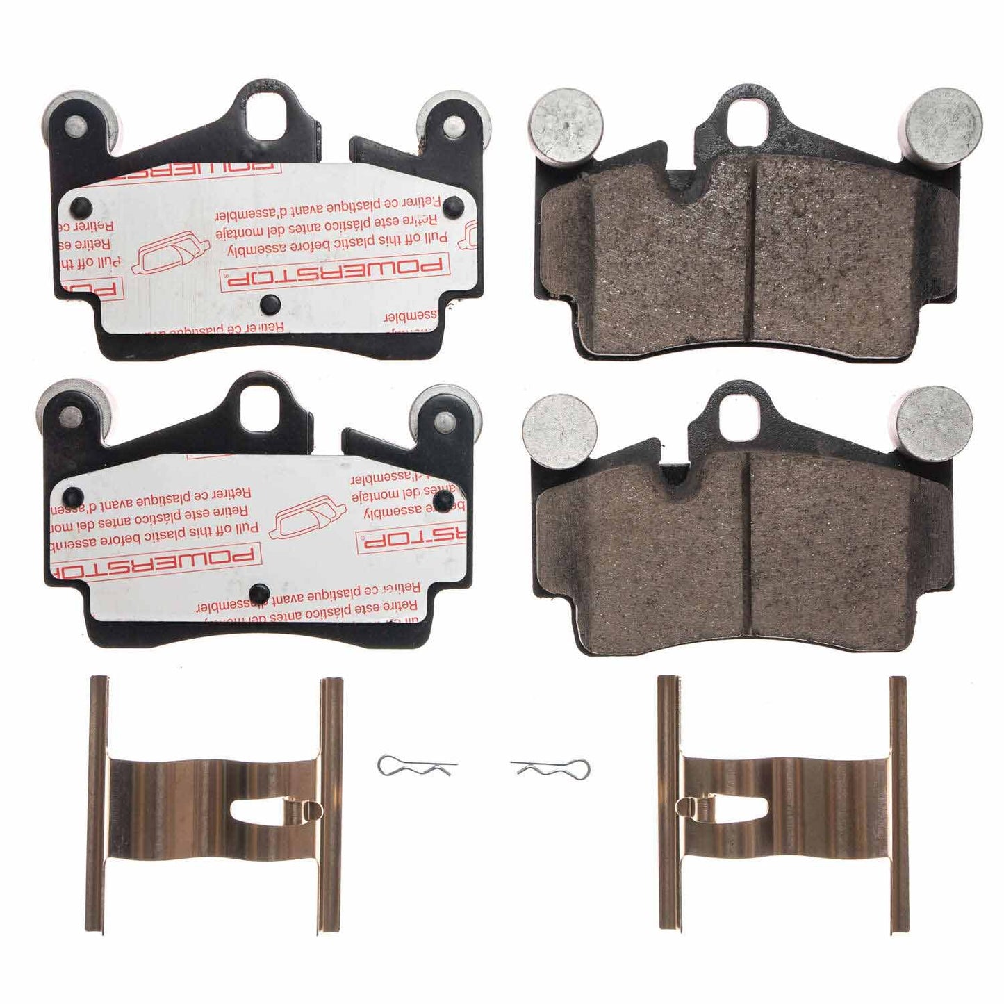 Rear Carbon-Fiber Ceramic Brake Pads by PowerStop NextGen NXE-978