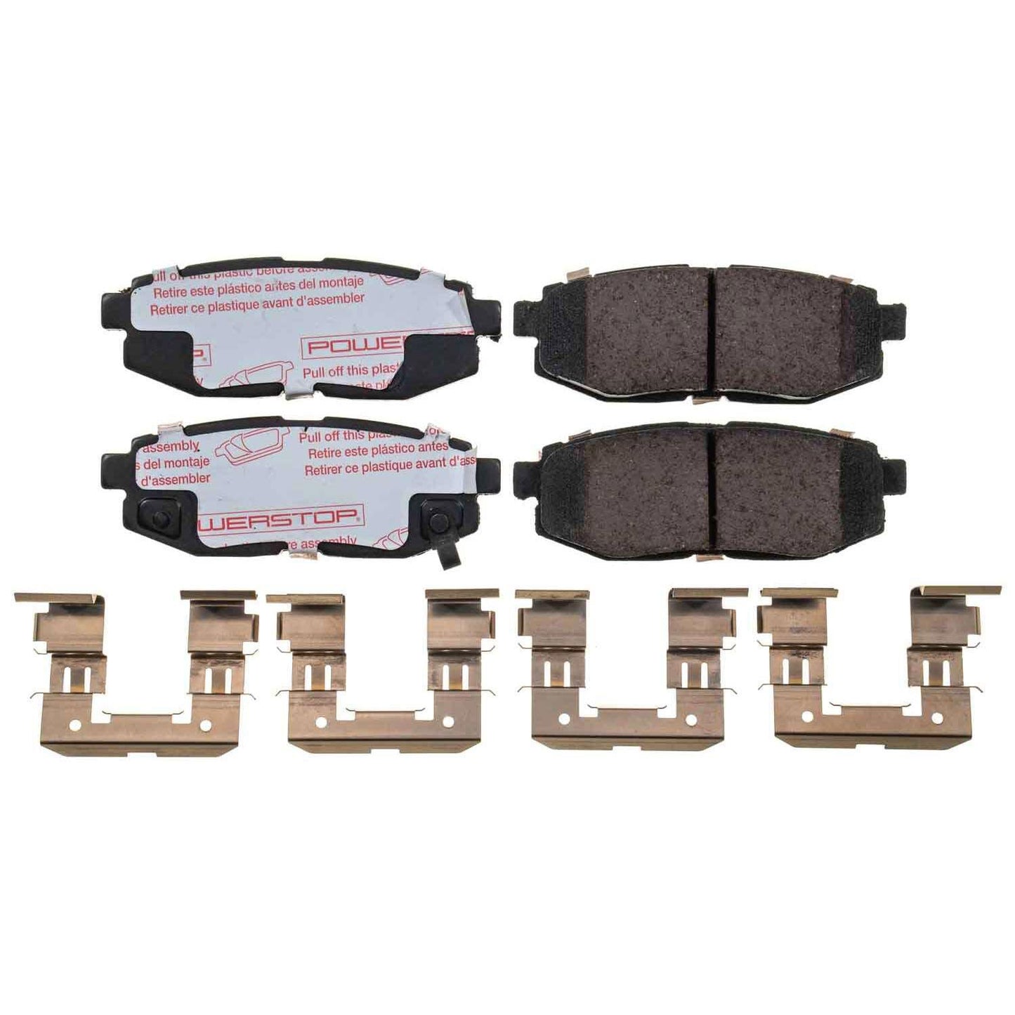Rear Carbon Fiber Ceramic Brake Pads by PowerStop NextGen NXT-1124