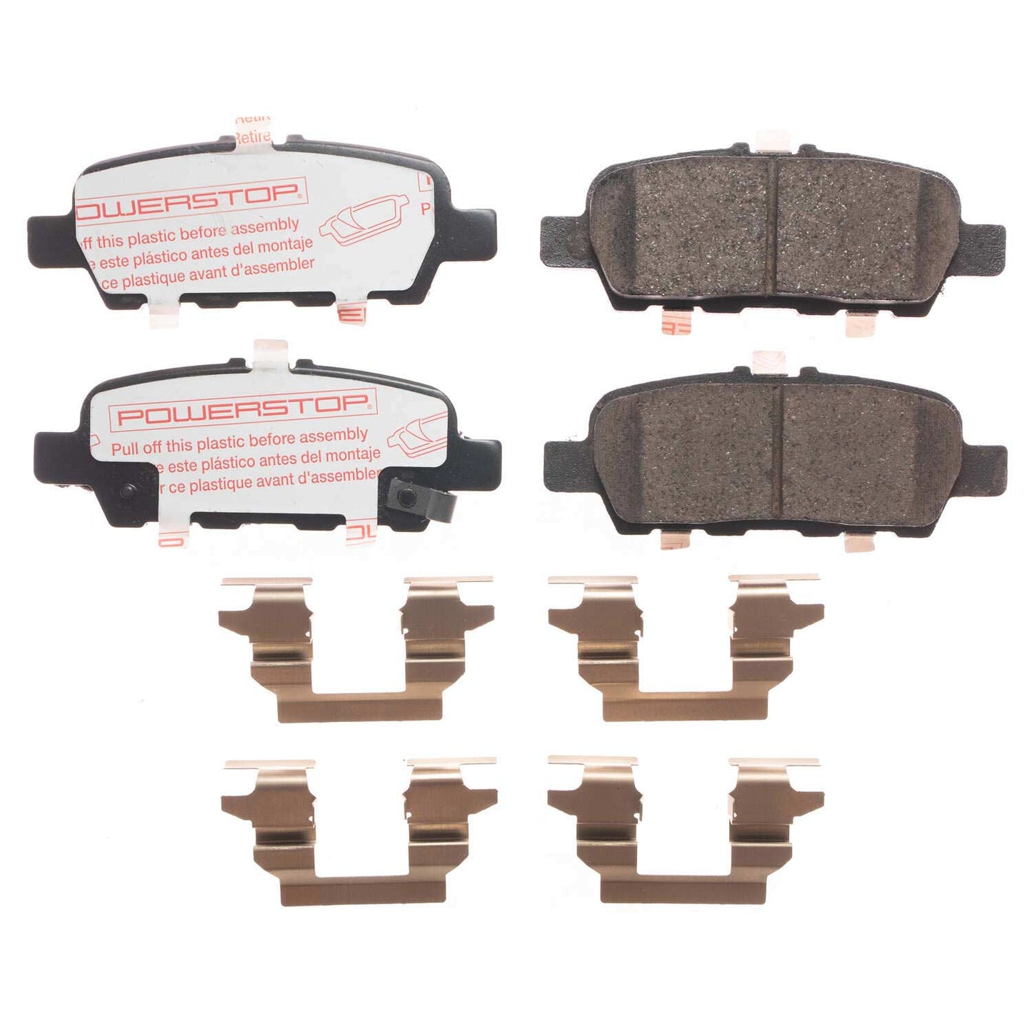 Nissan Infiniti - Rear Carbon Fiber Ceramic Brake Pads by PowerStop NextGen NXT-1393