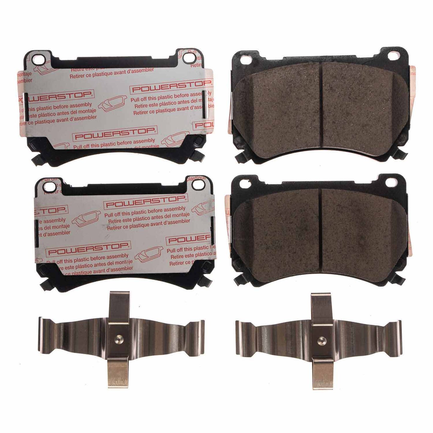 Genesis Sedan (2009-2014) - Front Carbon Fiber Ceramic Brake Pads by PowerStop NextGen (Hyundai V6 V8 Equus) (NXT-1396)