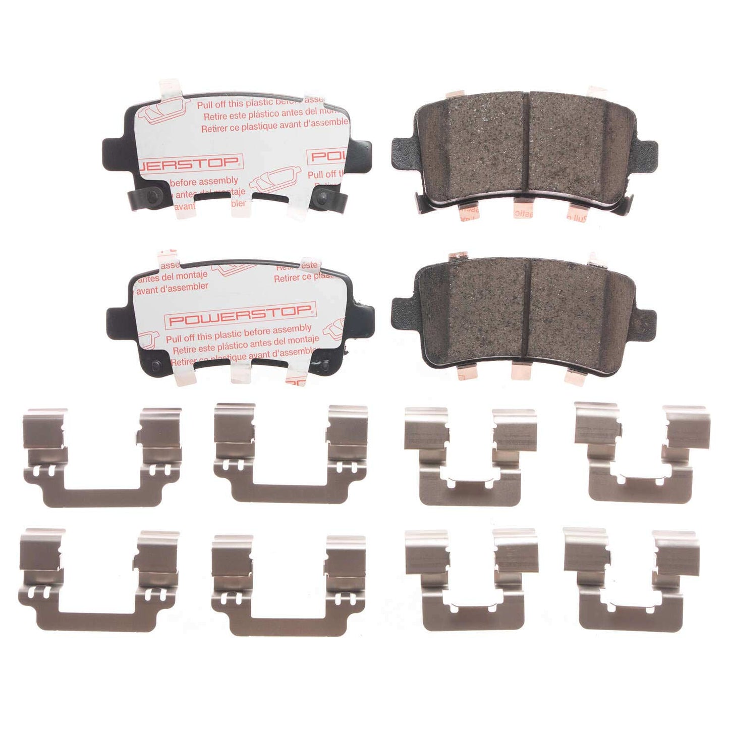 Chevrolet Impala 2014 to 2020 and Malibu 2013 to 2016 - Rear Carbon Fiber Ceramic Brake Pads by PowerStop NextGen (NXT-1430)