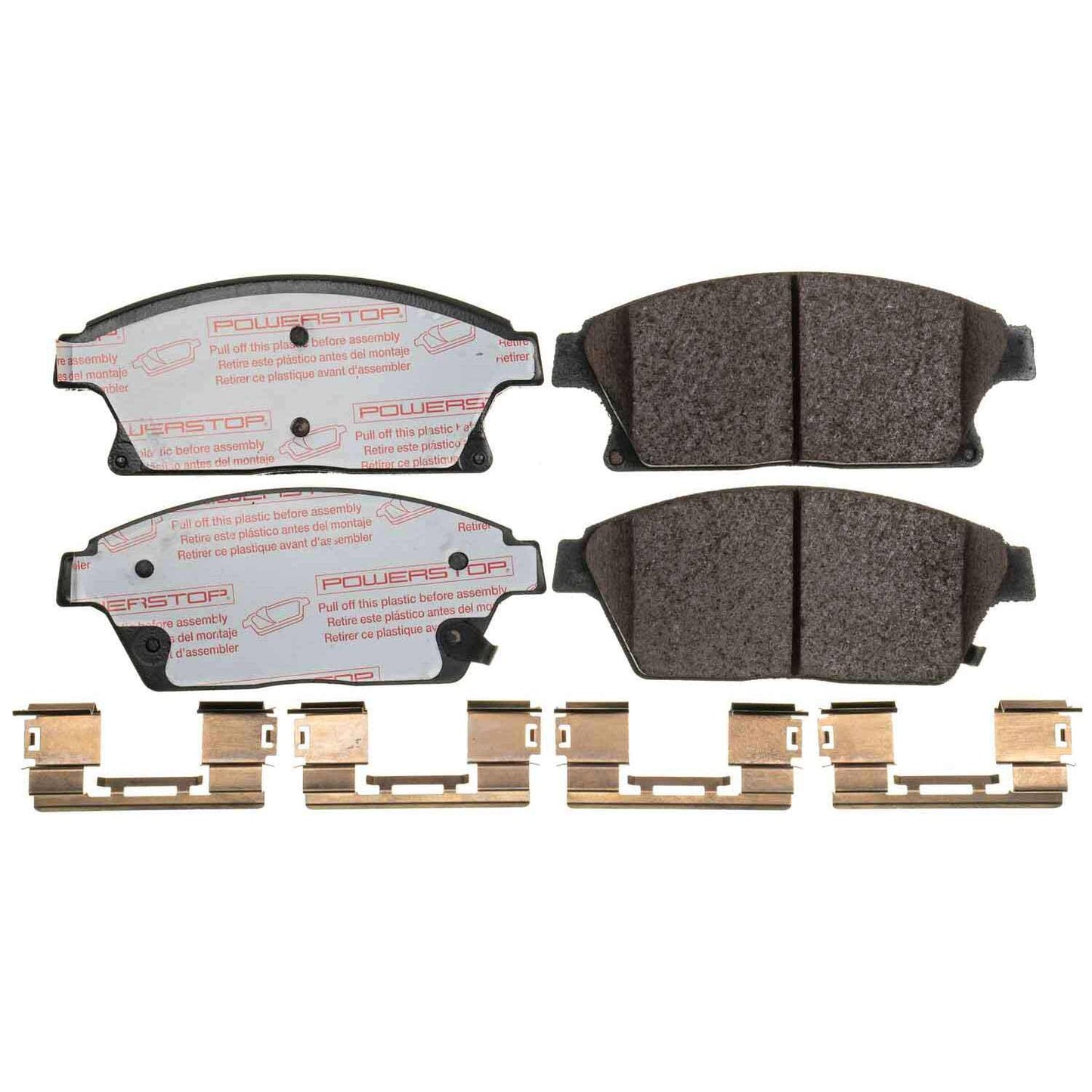 Front Carbon-Fiber Ceramic Brake Pads by PowerStop NextGen NXT-1467