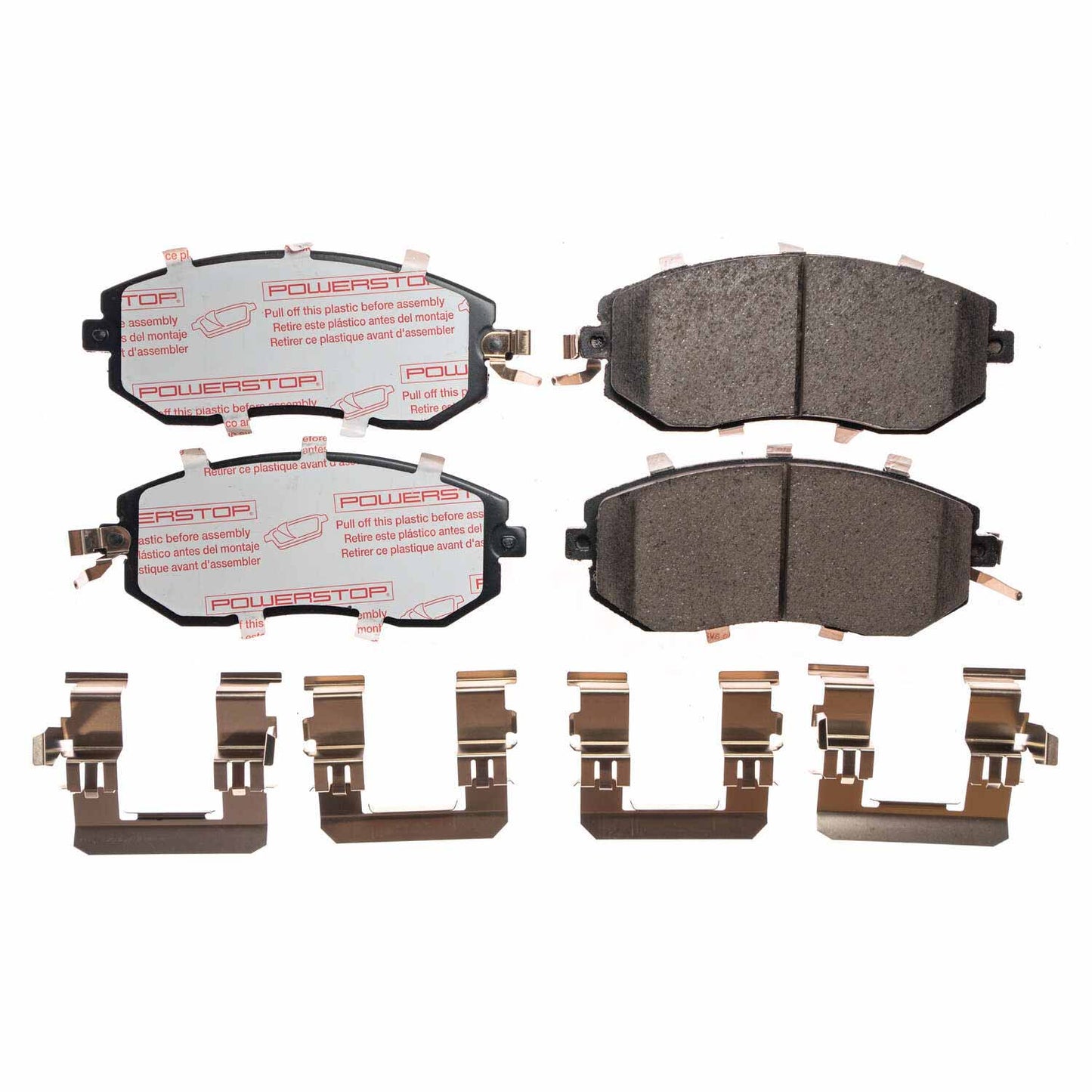 Front Carbon Fiber Ceramic Brake Pads by PowerStop NextGen NXT-1539