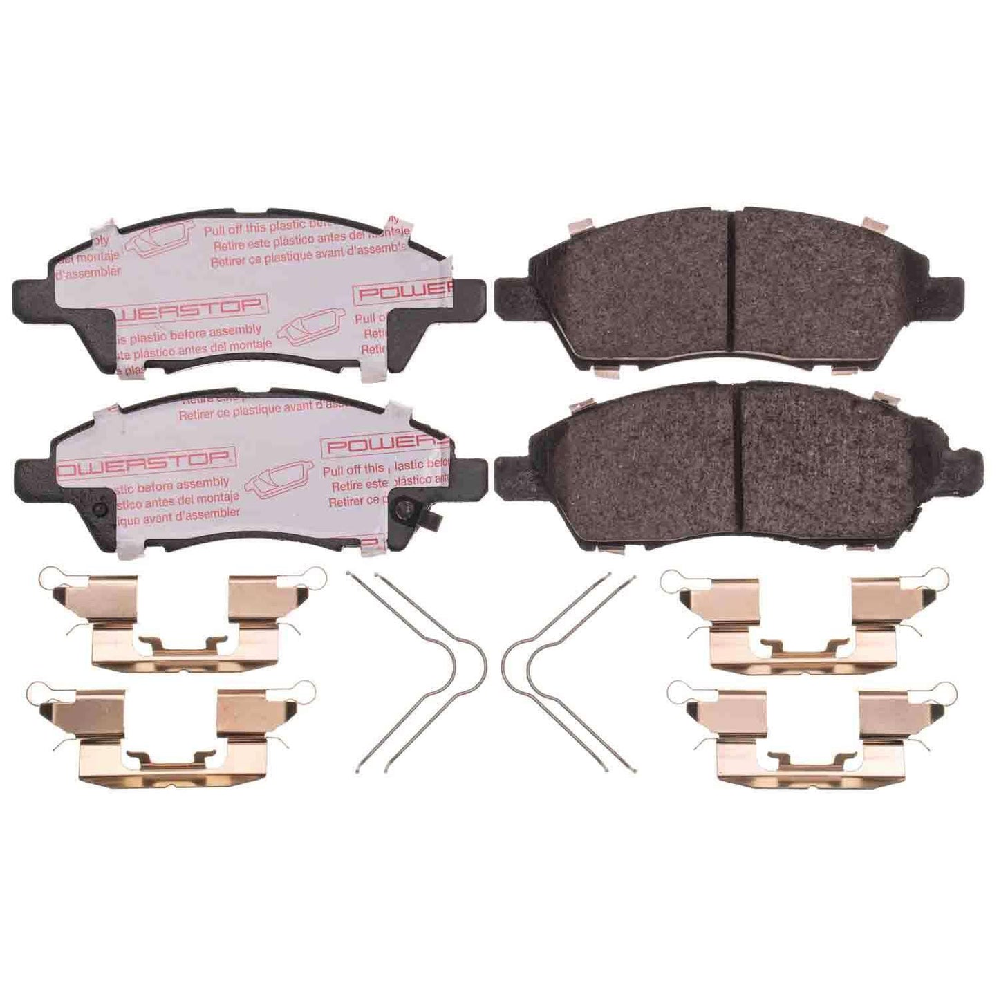 Front Carbon Fiber Ceramic Brake Pads by PowerStop NextGen NXT-1592