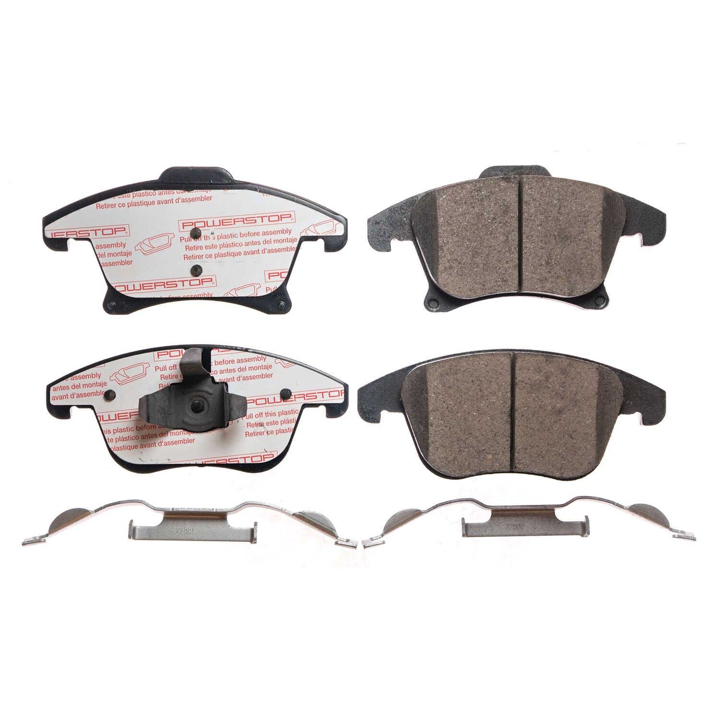Front Carbon Fiber Ceramic Brake Pads by PowerStop NextGen NXT-1653