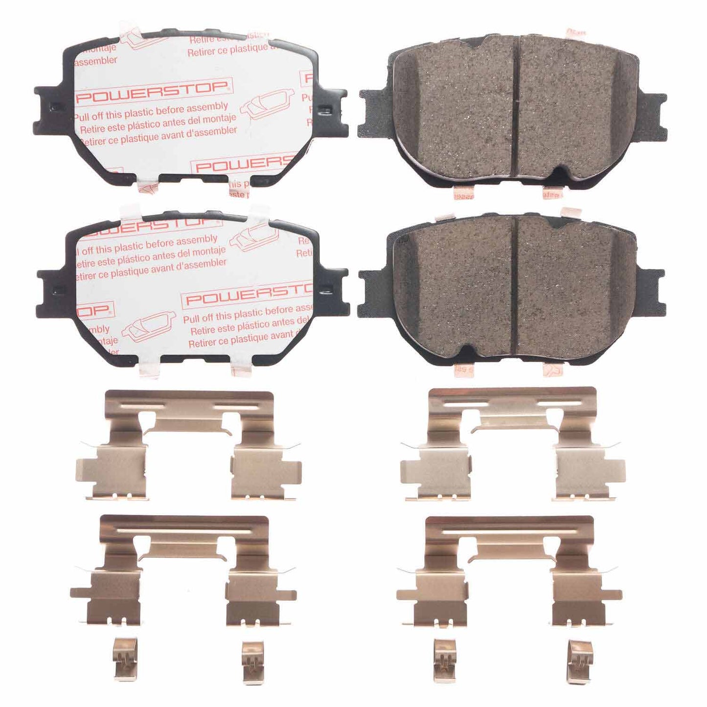 Lexus IS250 2014-2015 - Front Carbon Fiber Ceramic Brake Pads by PowerStop NextGen (Sedan F Sport) (NXT-1733)
