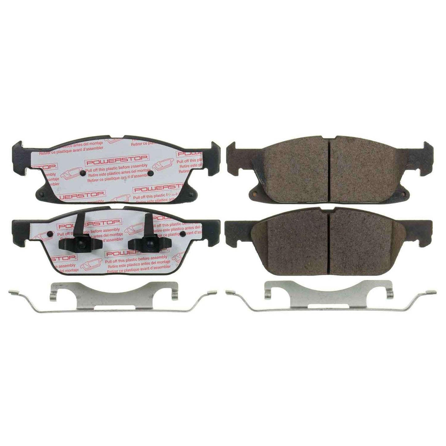 Ford Lincoln Front Carbon Fiber Ceramic Brake Pads by PowerStop NextGen NXT-1818