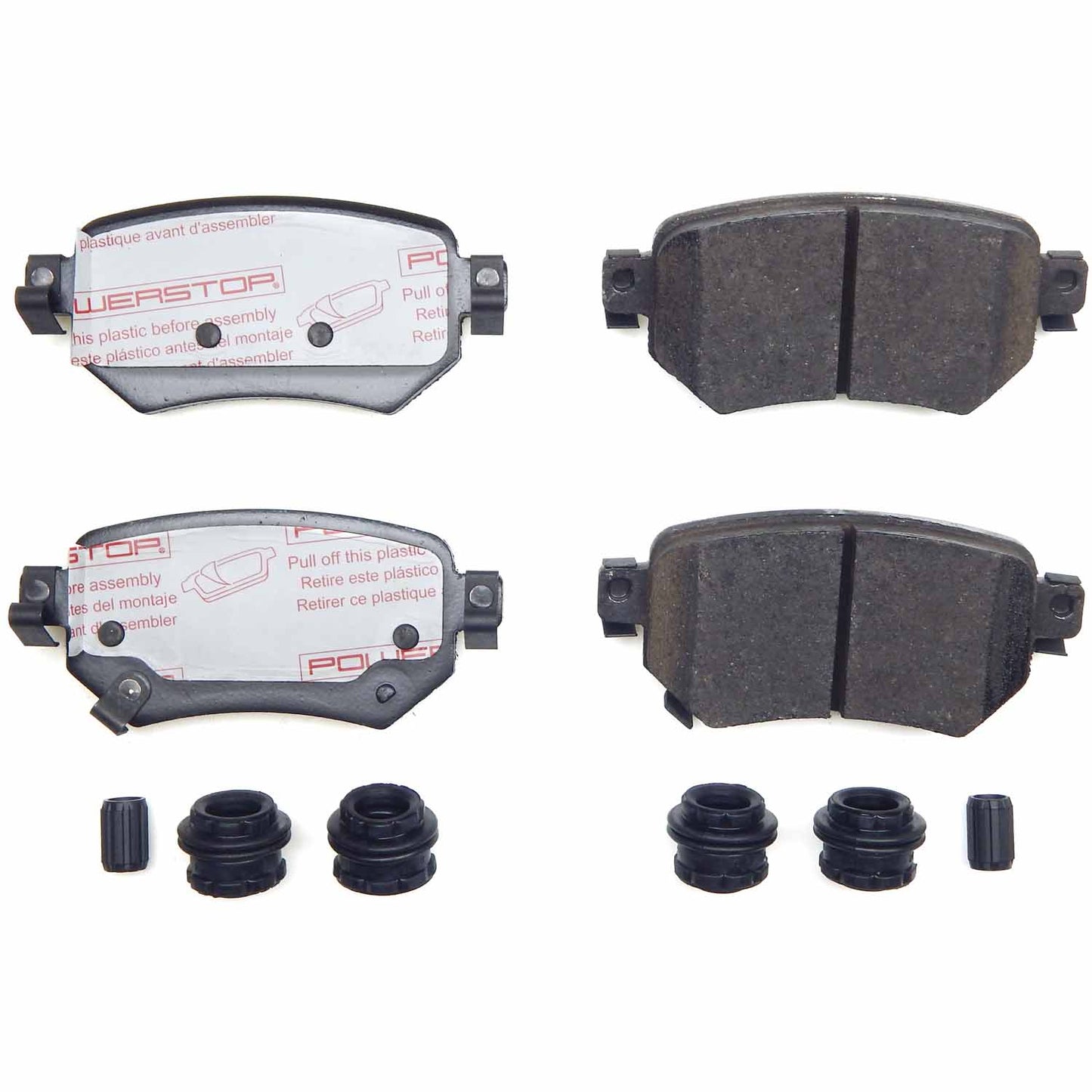 Mazda 6 (2016-2021) Rear Carbon Fiber Ceramic Brake Pads by PowerStop NextGen (NXT-1874)
